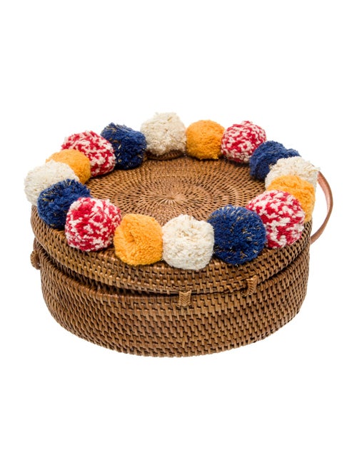 Cleobella Straw Evening Bag