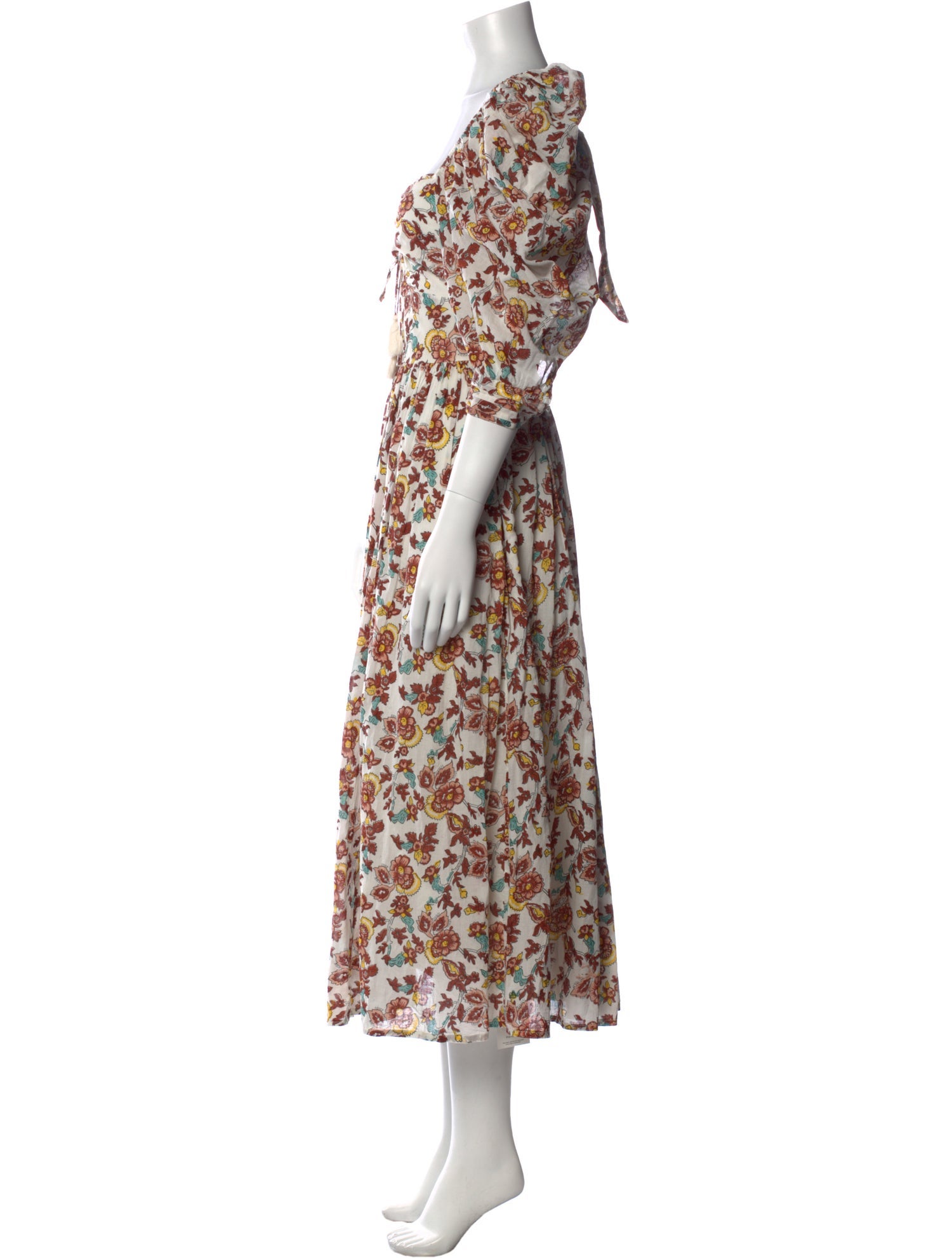 Cleobella Floral Print Long Dress