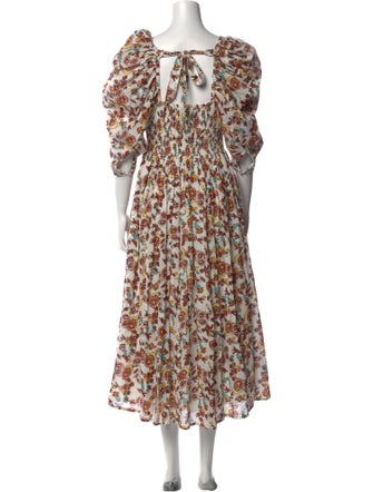 Cleobella Floral Print Long Dress