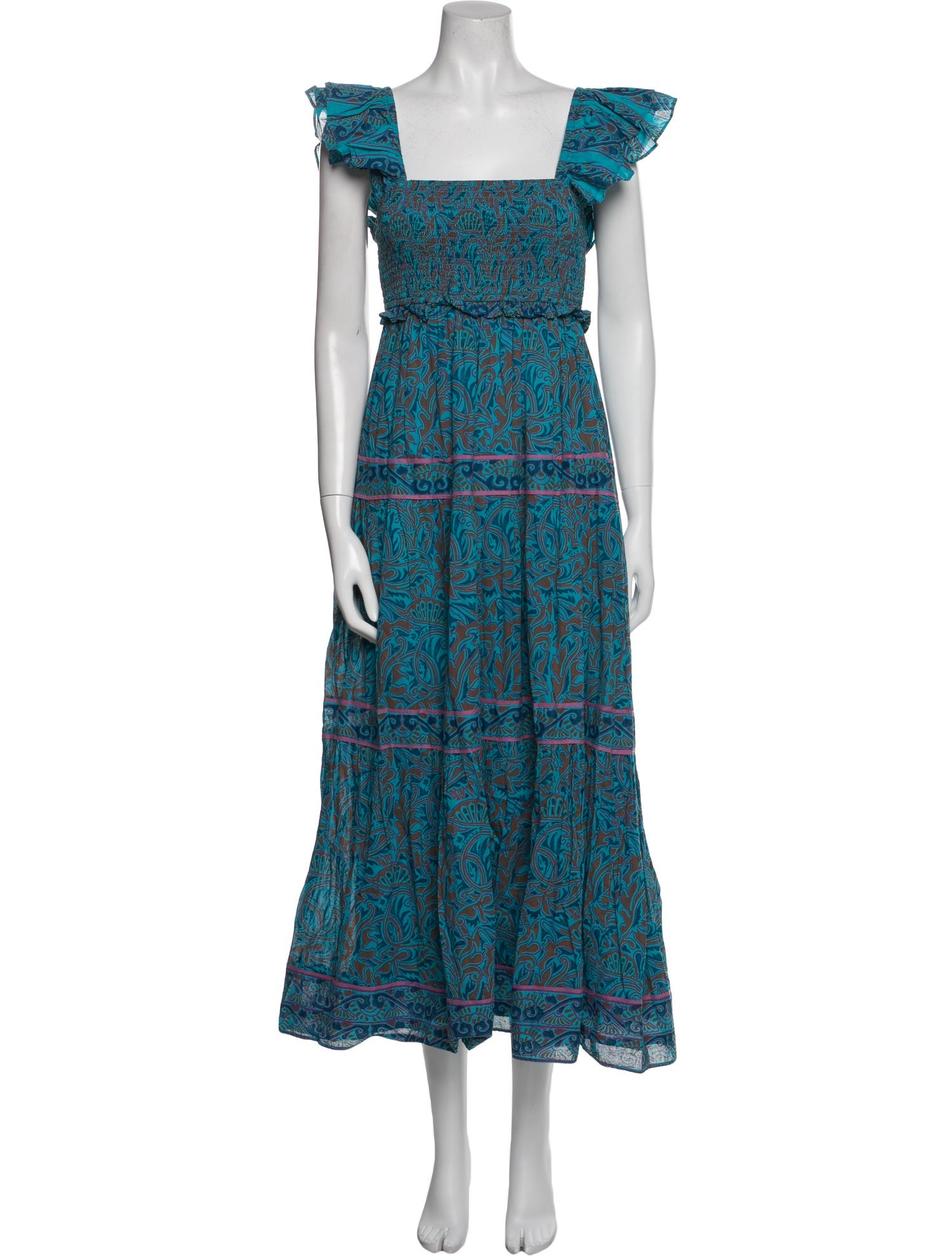 Cleobella Printed Long Dress