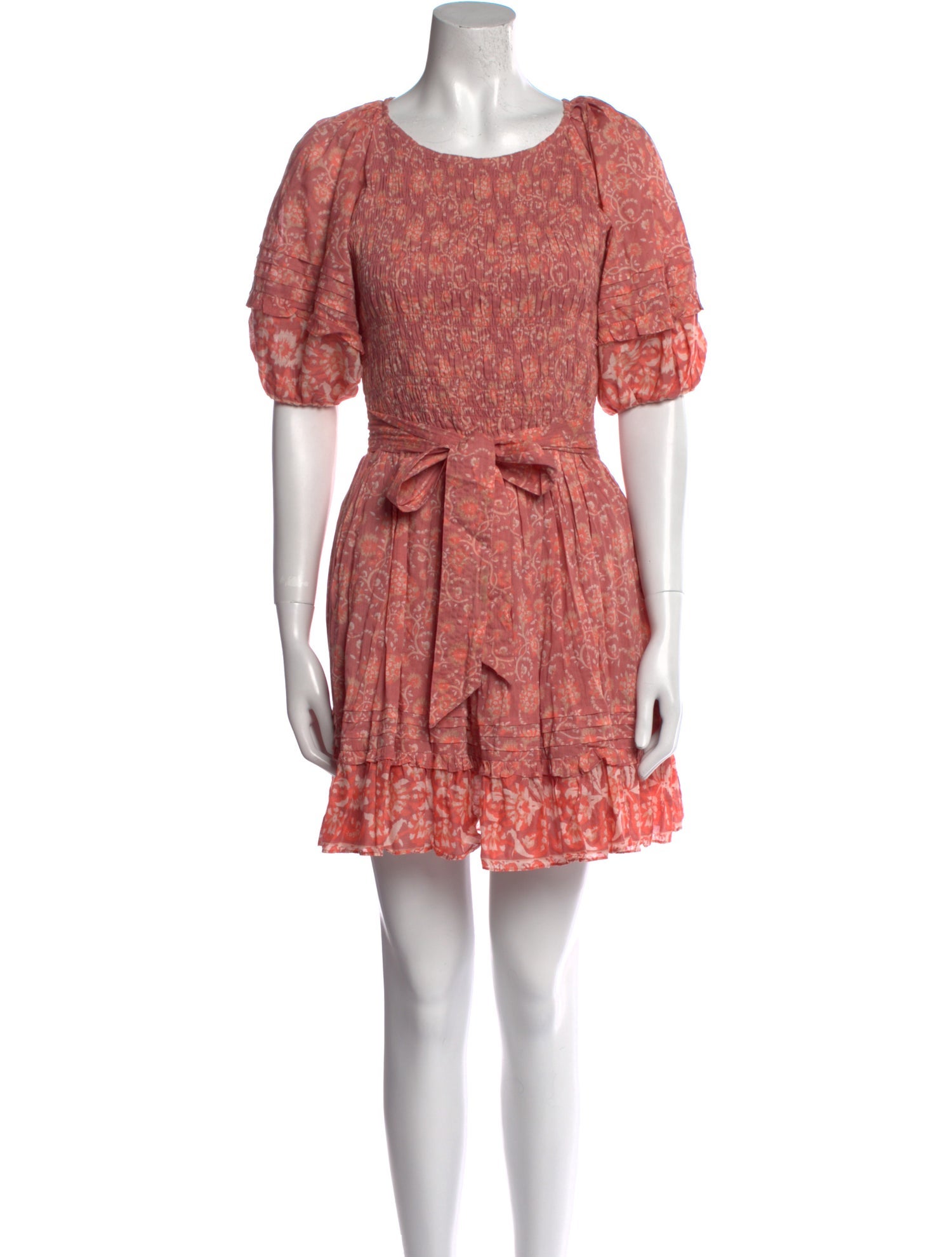 Cleobella Floral Print Mini Dress