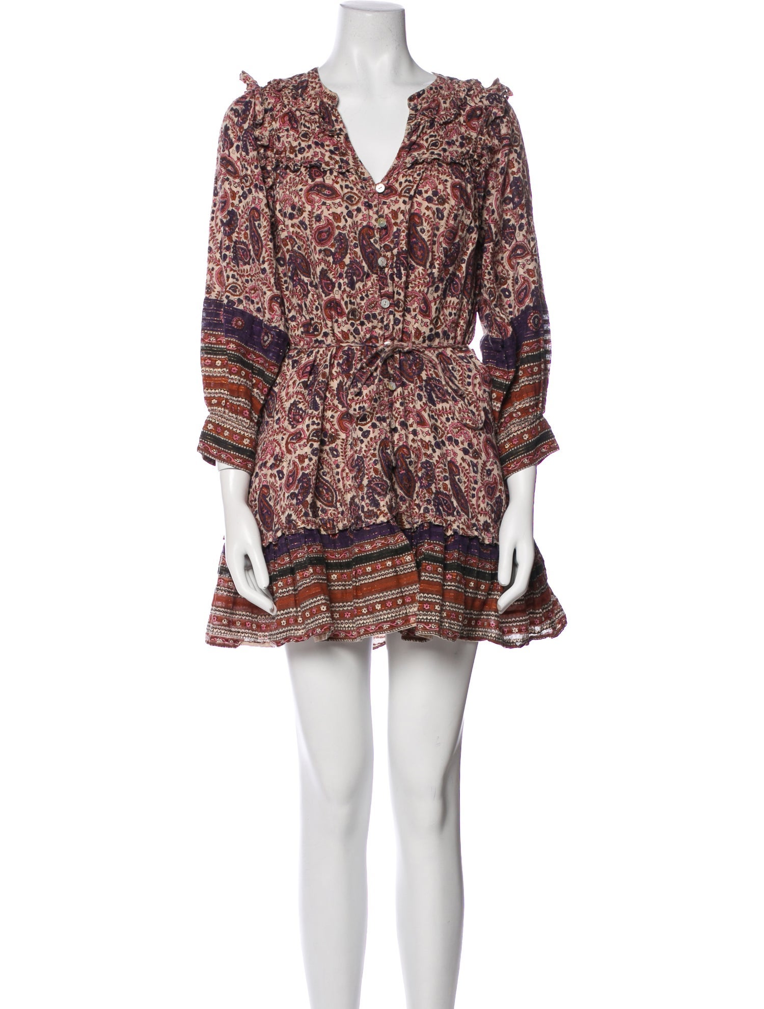 Cleobella Printed Mini Dress