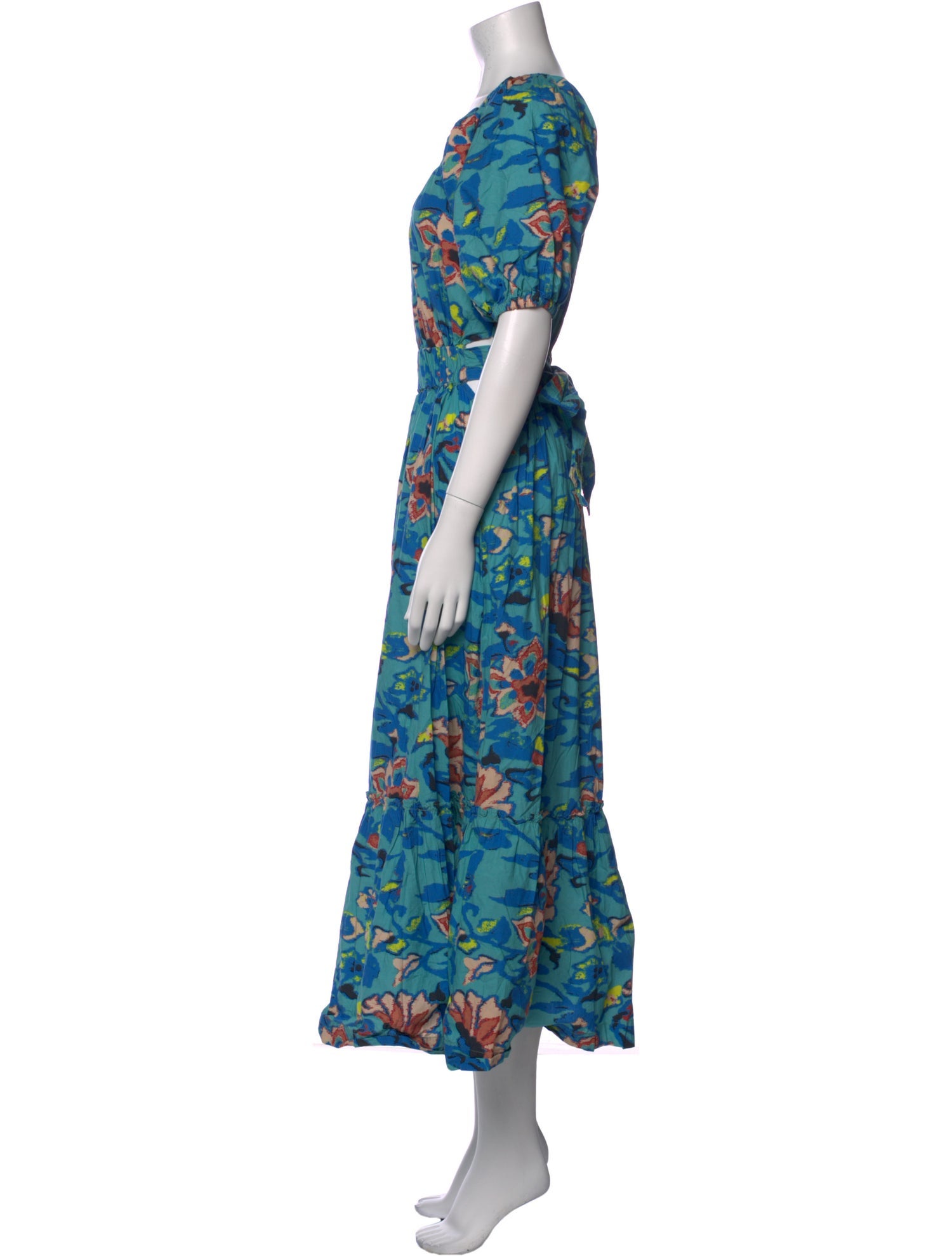 Cleobella Floral Print Long Dress
