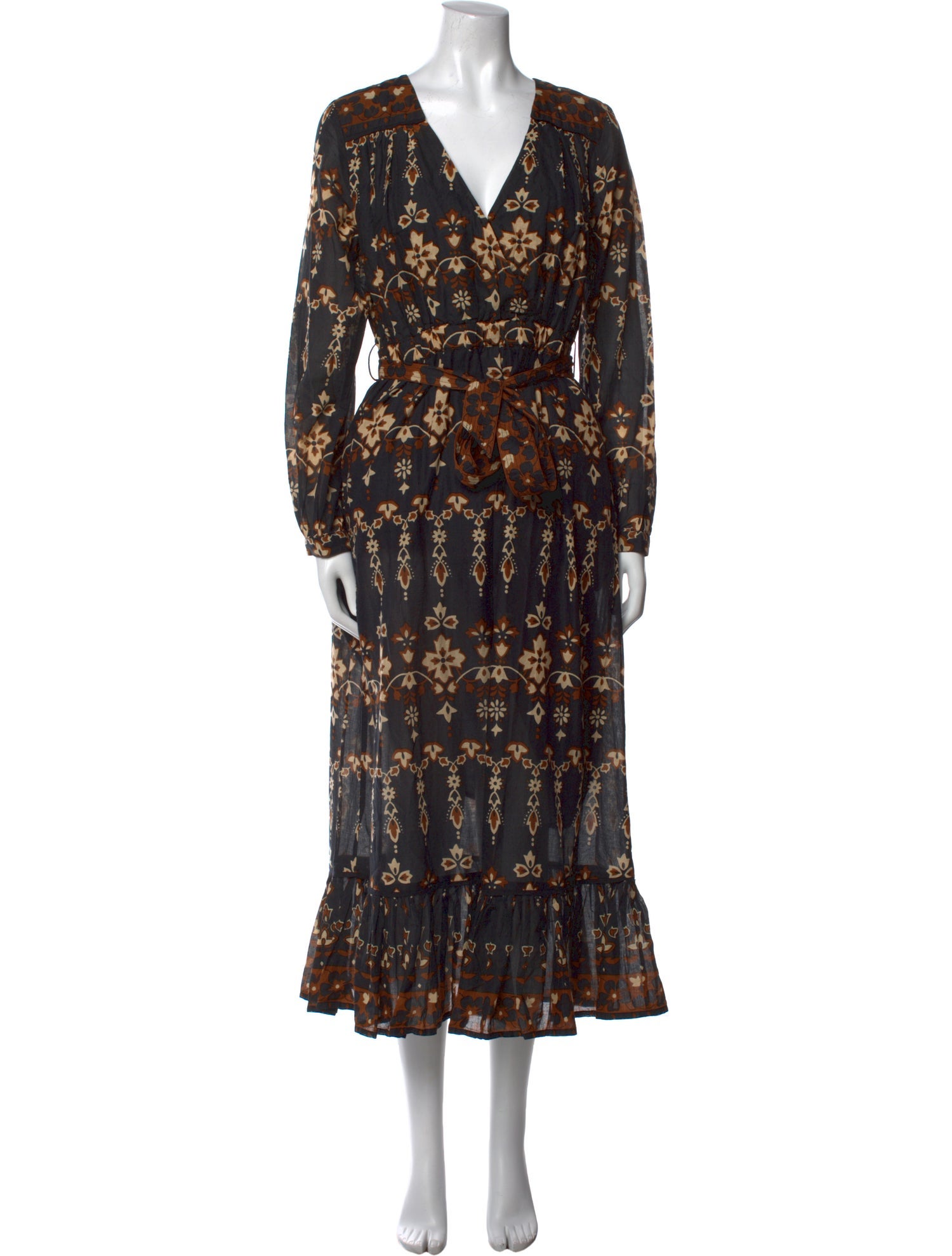 Cleobella Floral Print Long Dress