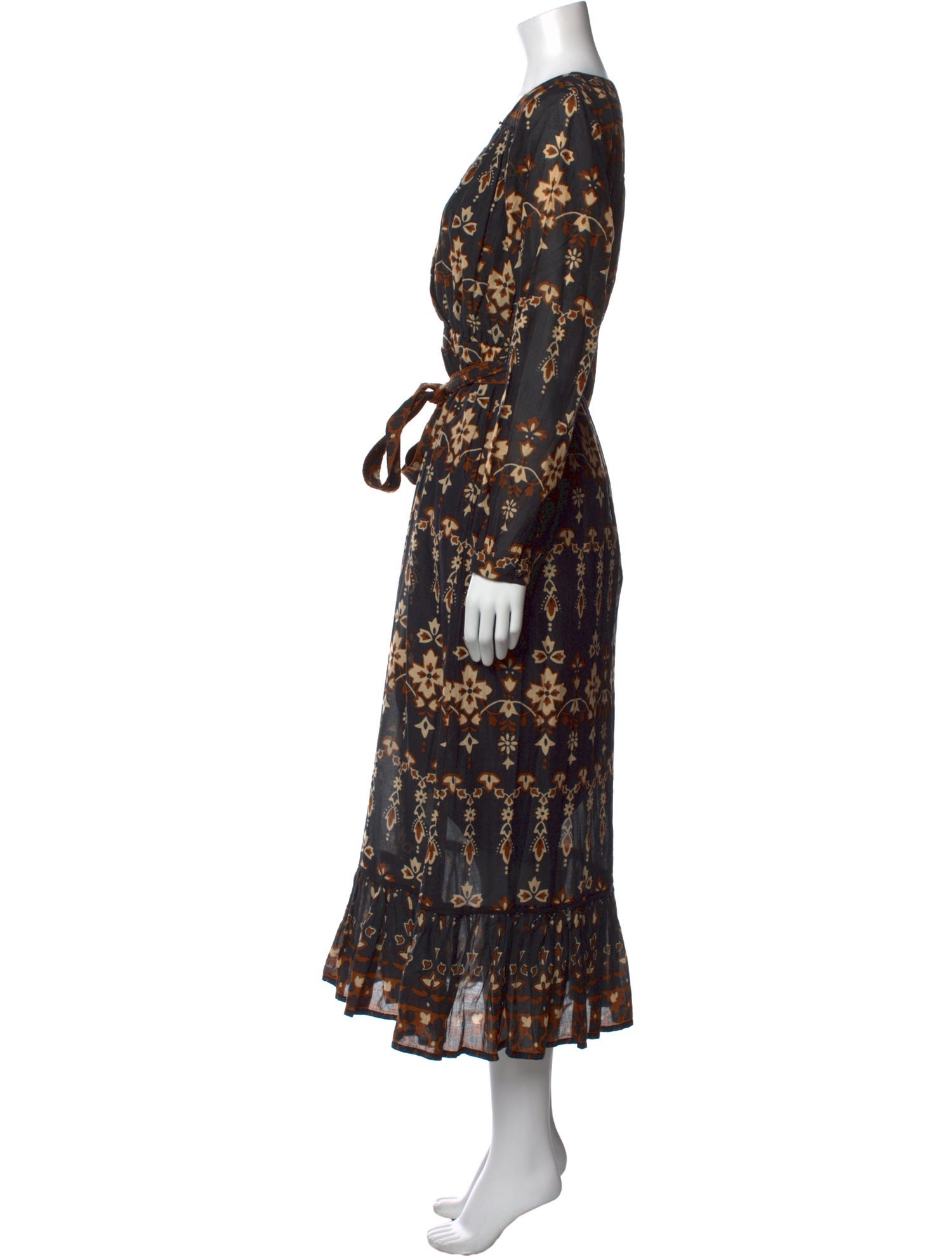 Cleobella Floral Print Long Dress