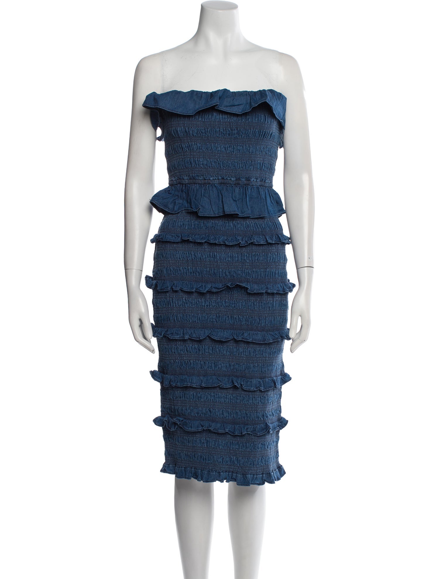 Cleobella Strapless Mini Dress