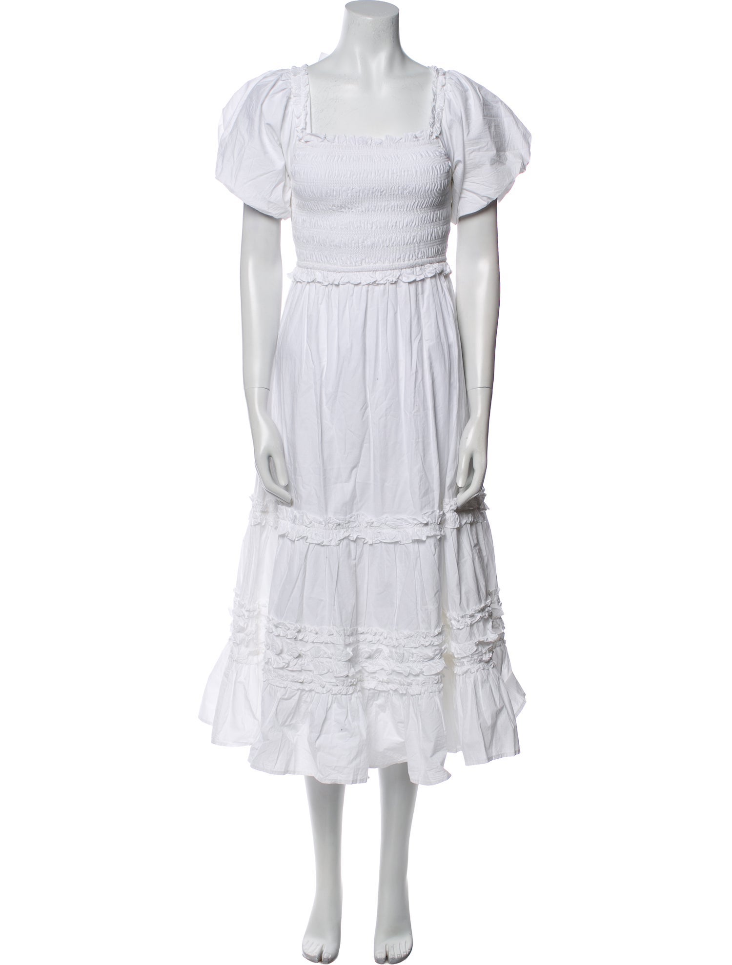 Cleobella Square Neckline Midi Length Dress w/ Tags