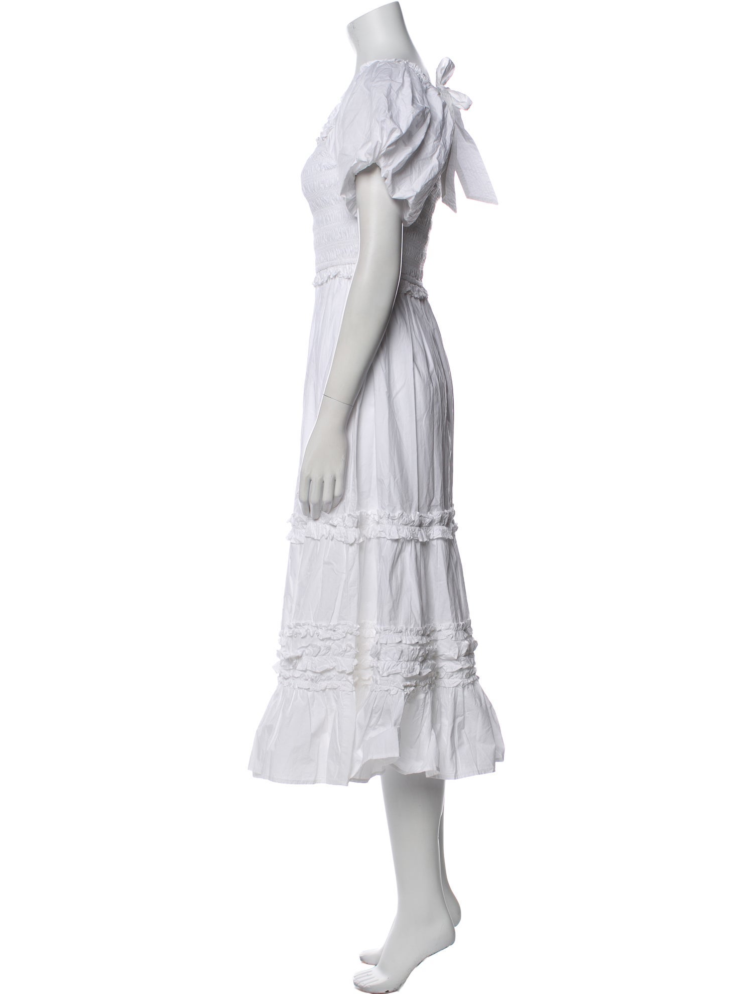 Cleobella Square Neckline Midi Length Dress w/ Tags