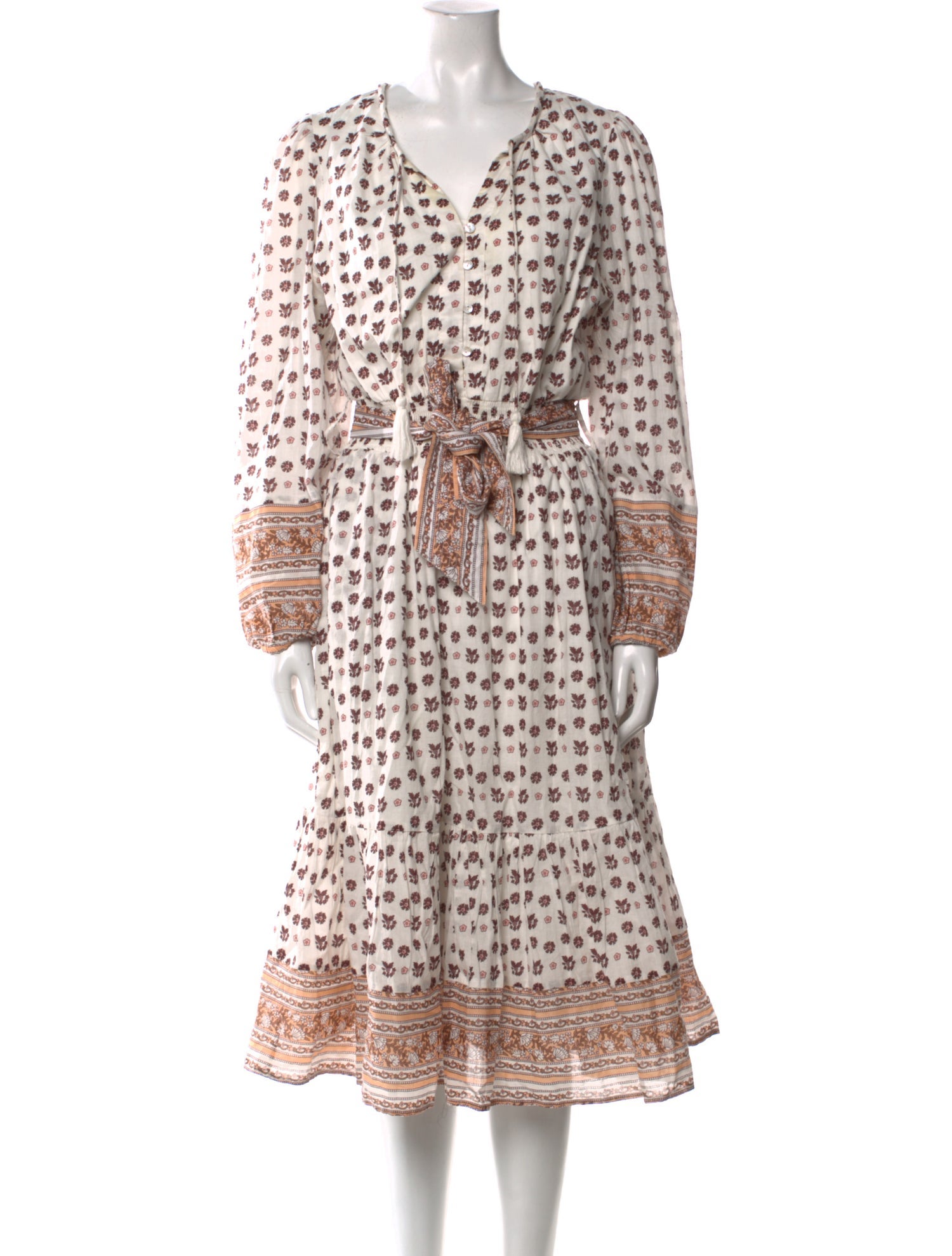 Cleobella Printed Midi Length Dress