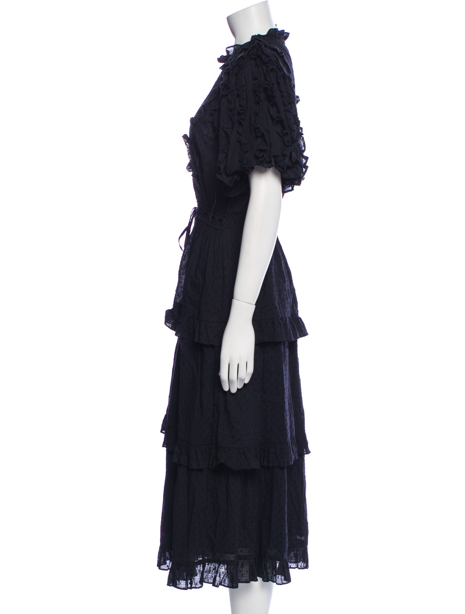 Cleobella Mock Neck Long Dress