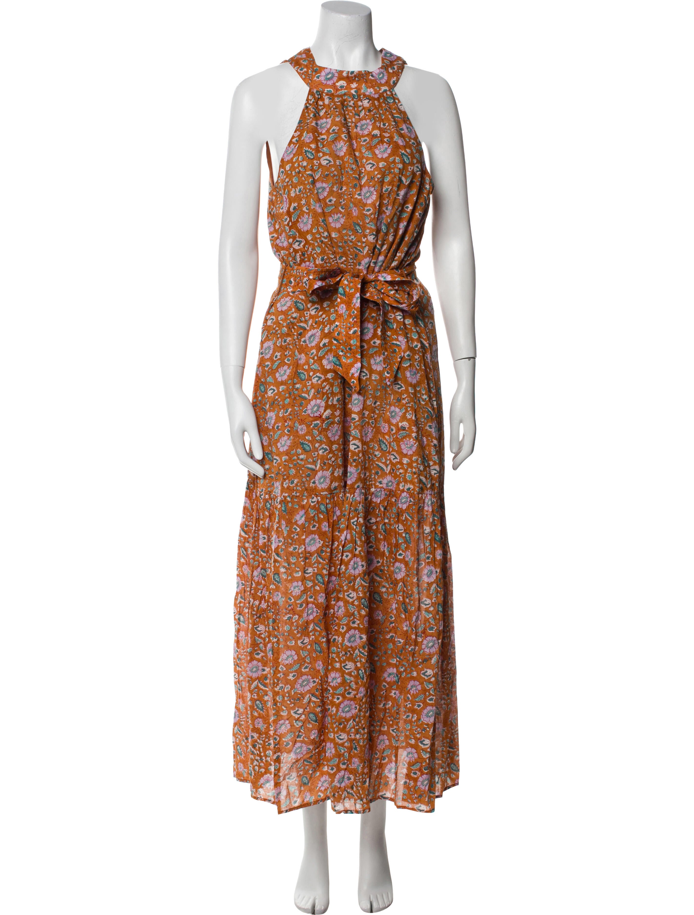 Cleobella Floral Print Long Dress
