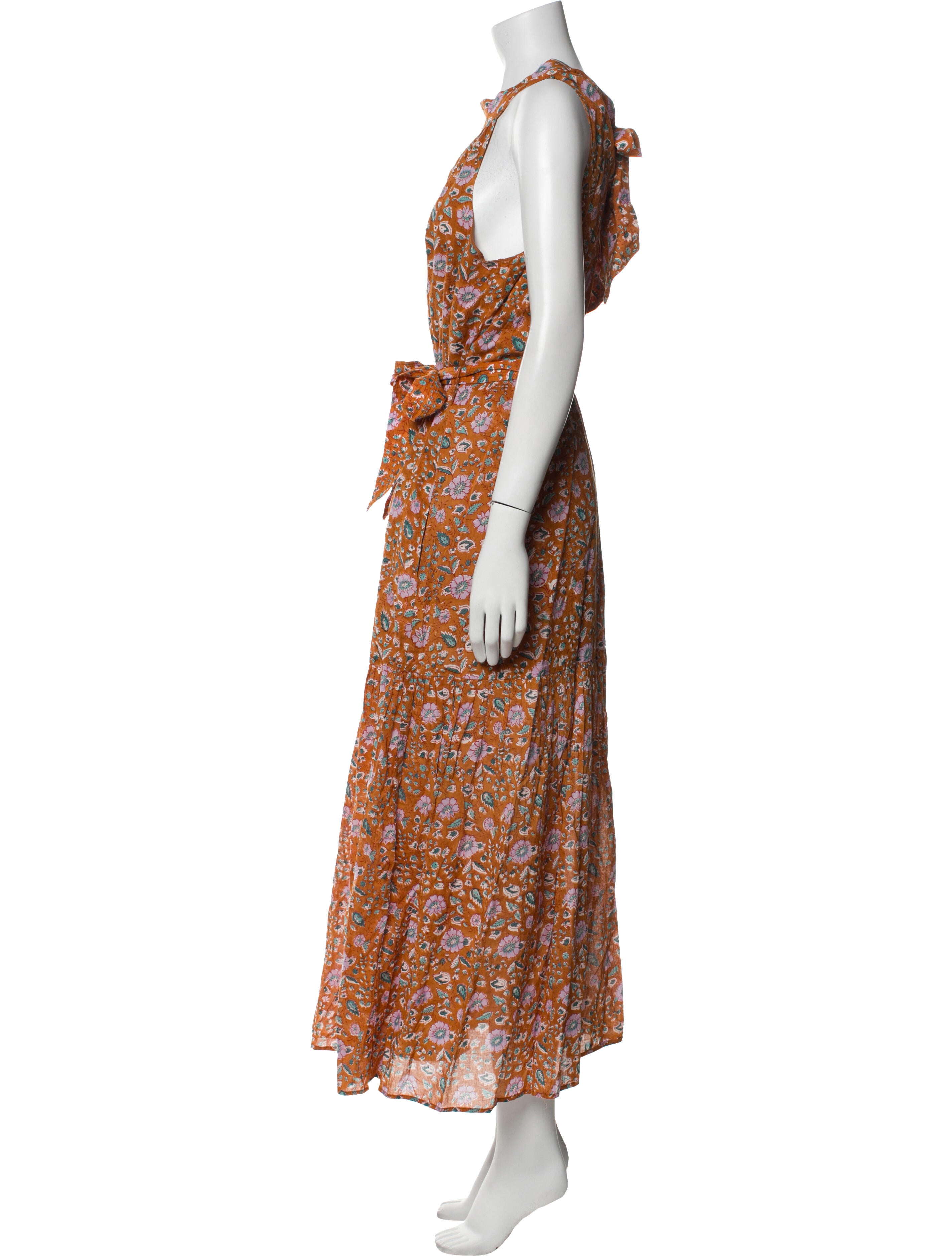 Cleobella Floral Print Long Dress