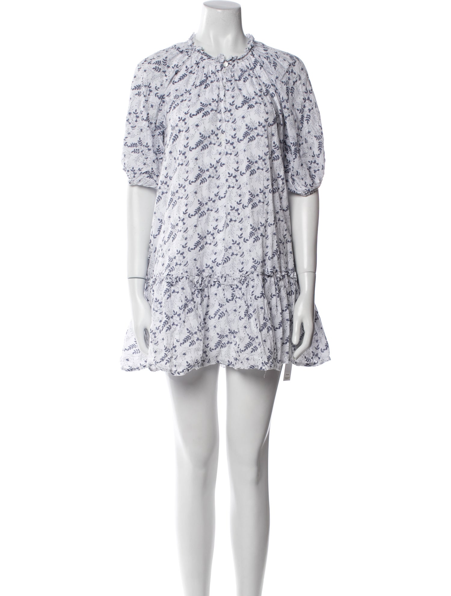 Cleobella Floral Print Mini Dress