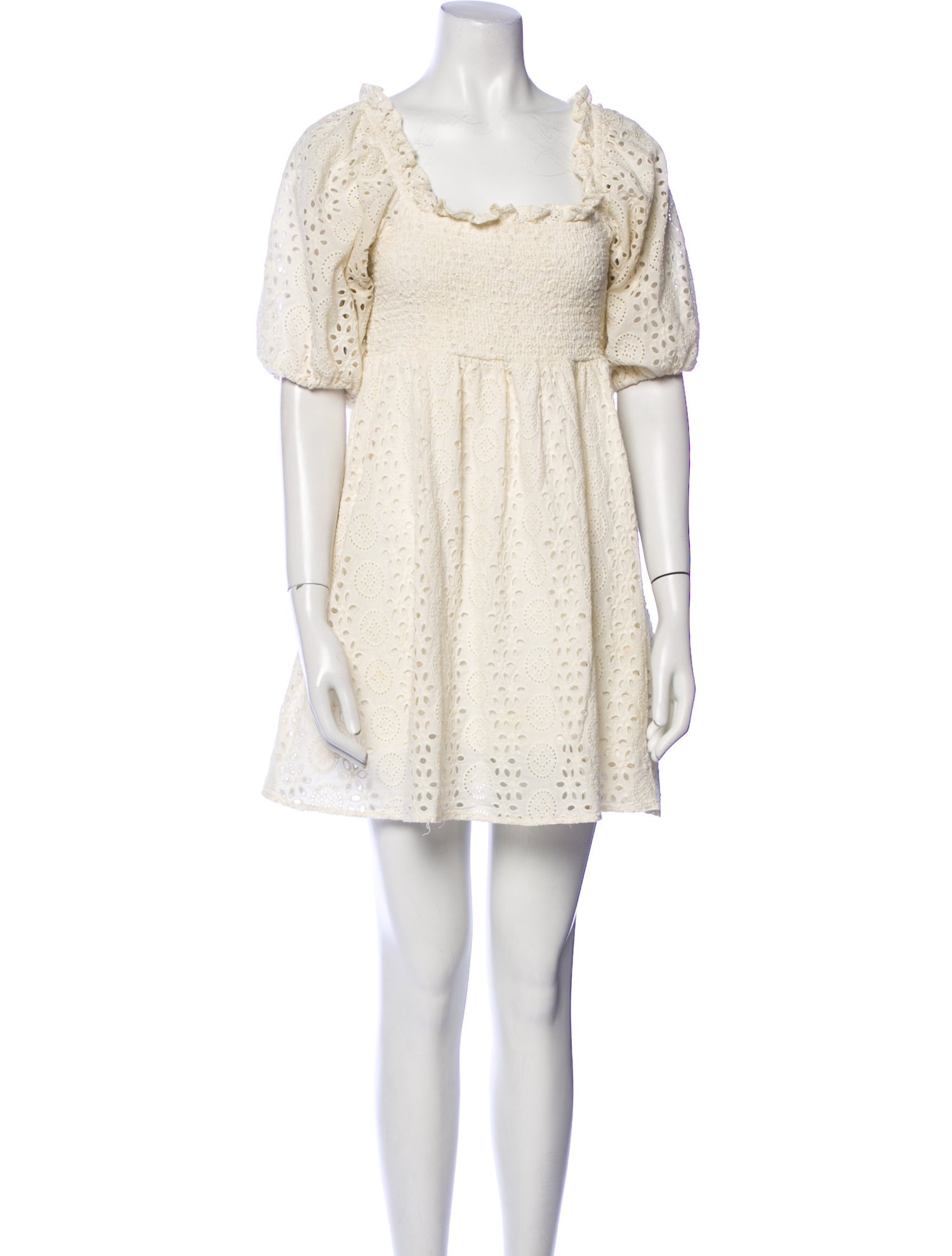 Cleobella Square Neckline Mini Dress