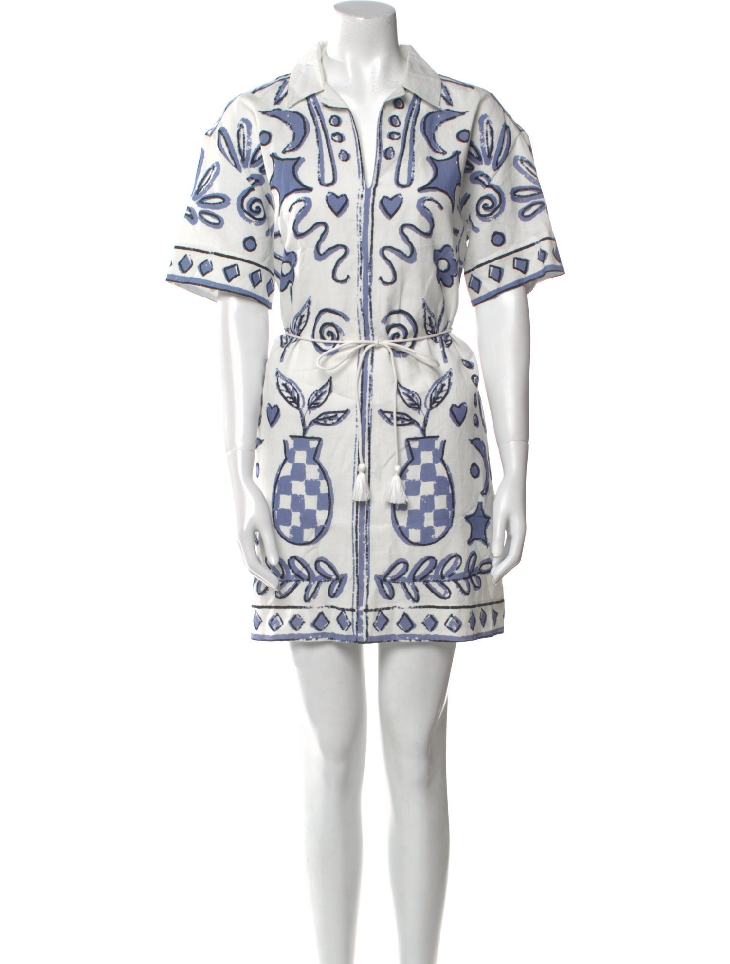 Cleobella Printed Mini Dress