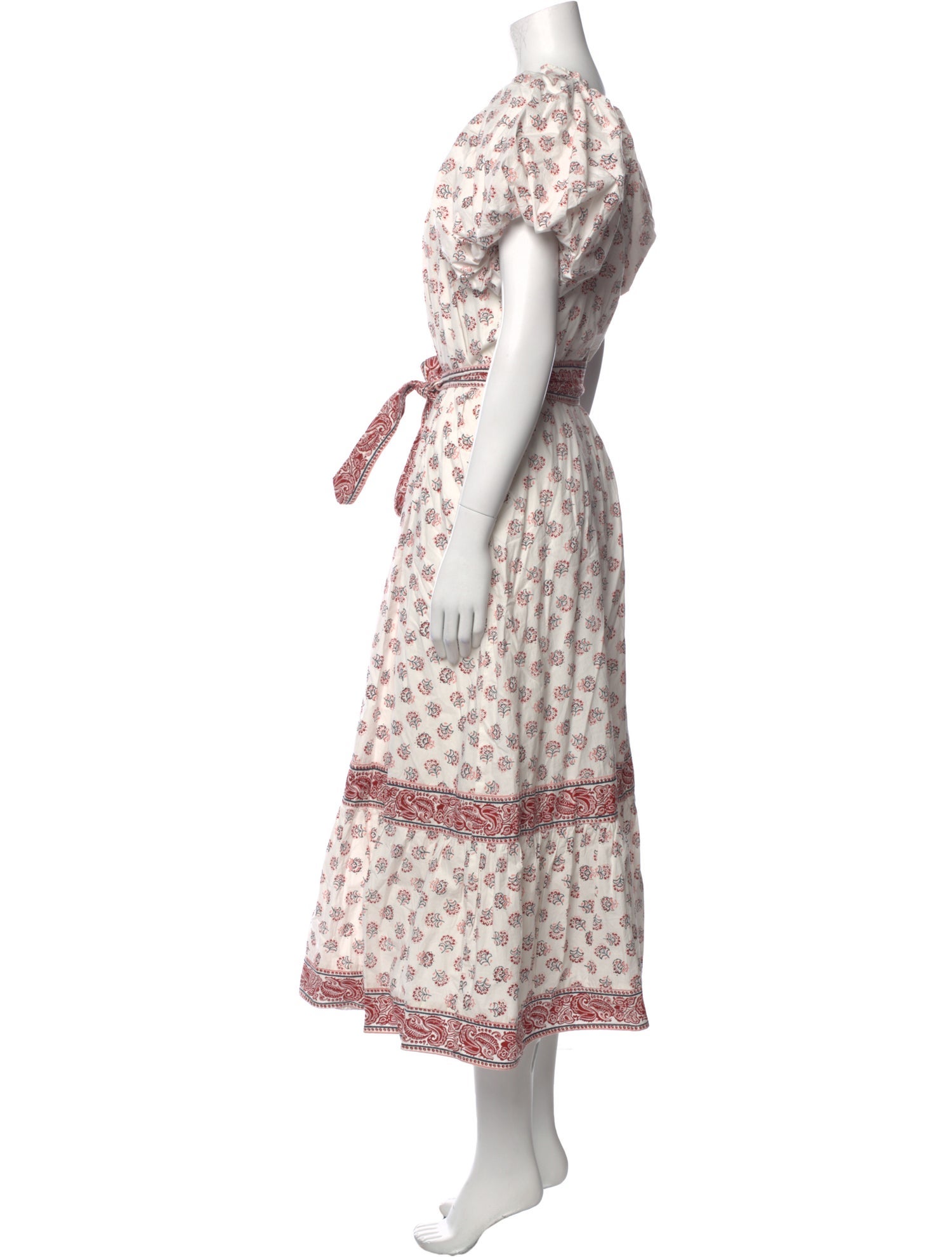 Cleobella Floral Print Long Dress w/ Tags