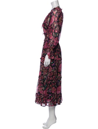 Cleobella Floral Print Long Dress