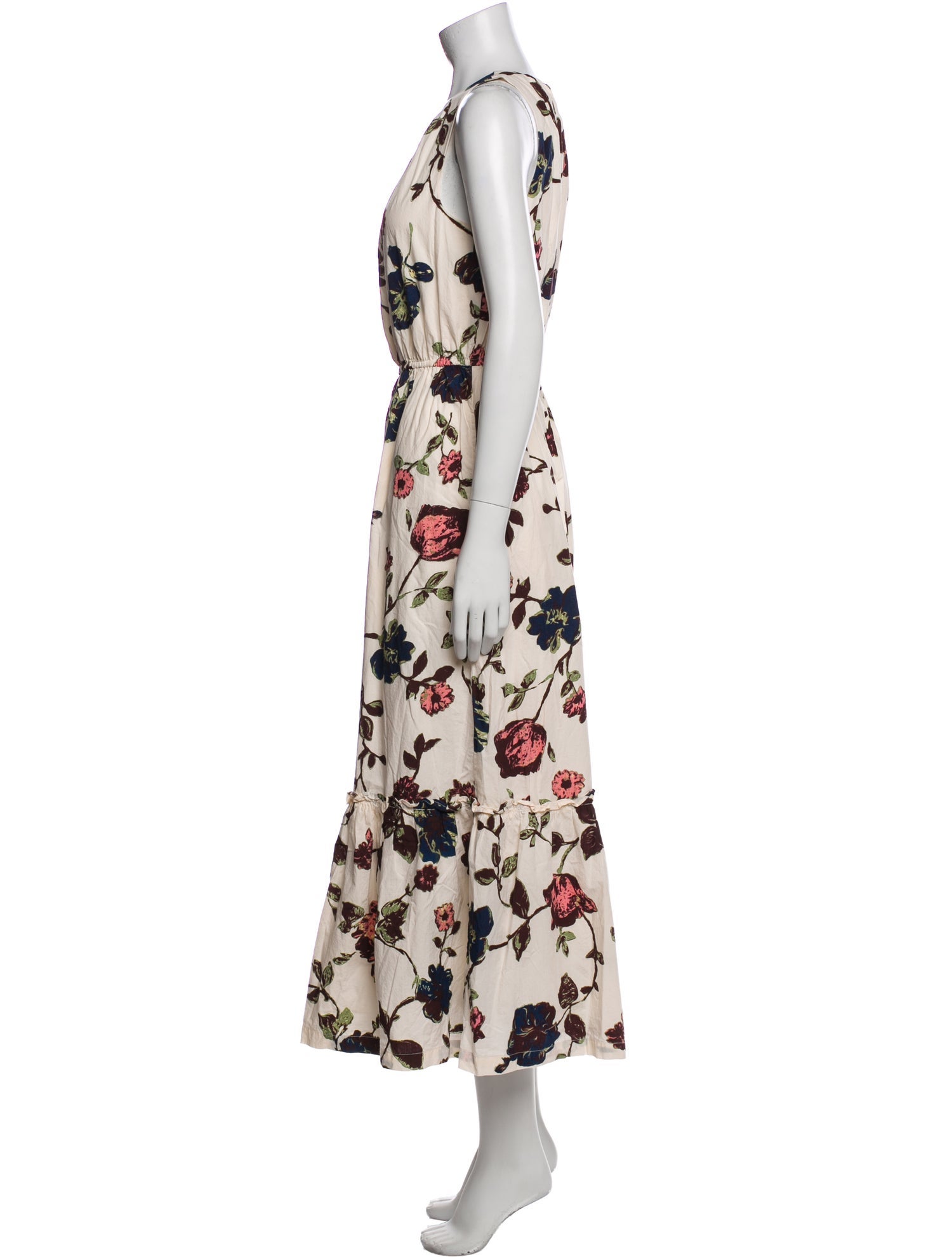 Cleobella Floral Print Long Dress
