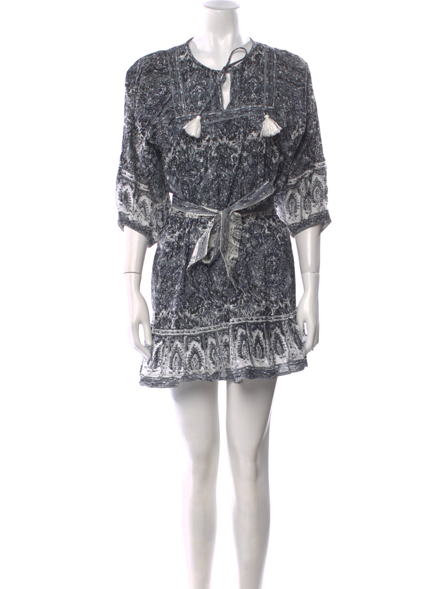 Cleobella Paisley Print Mini Dress