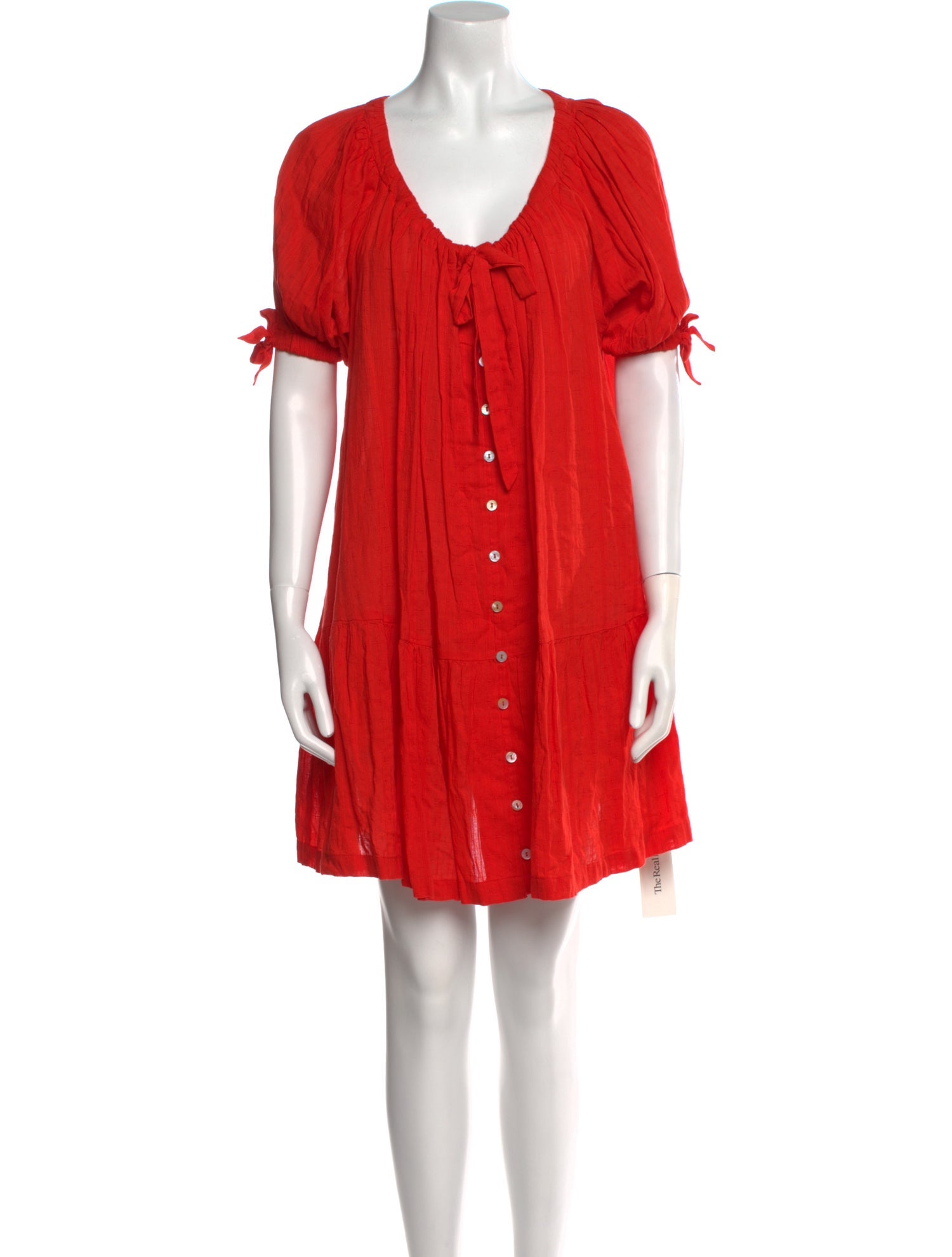 Cleobella Scoop Neck Mini Dress