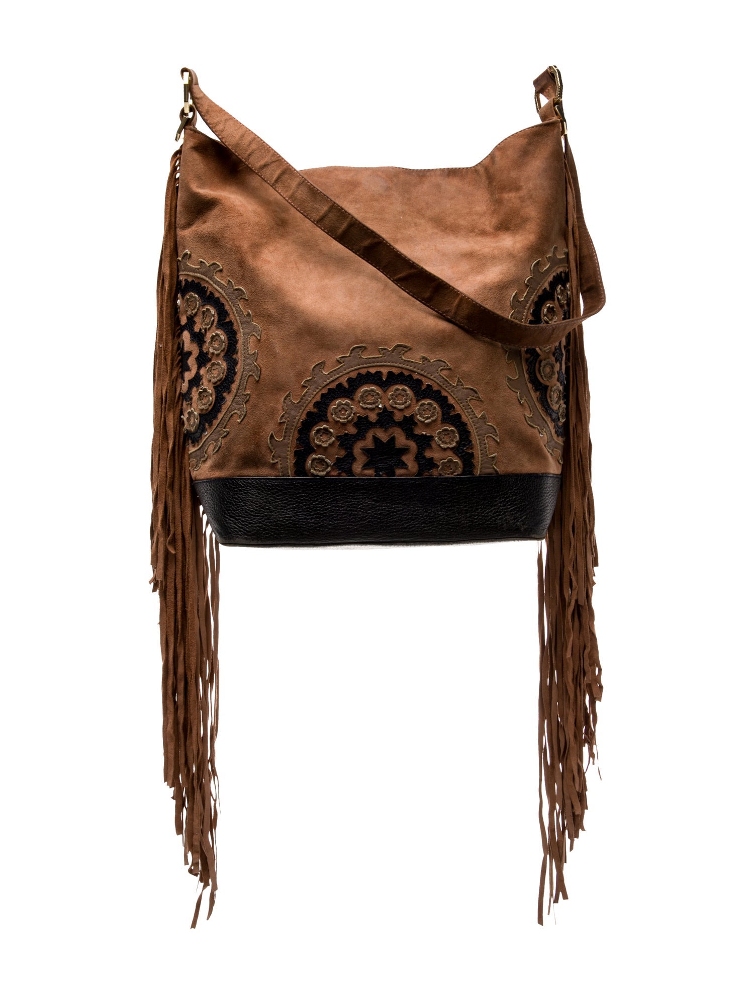 Cleobella Suede Shoulder Bag