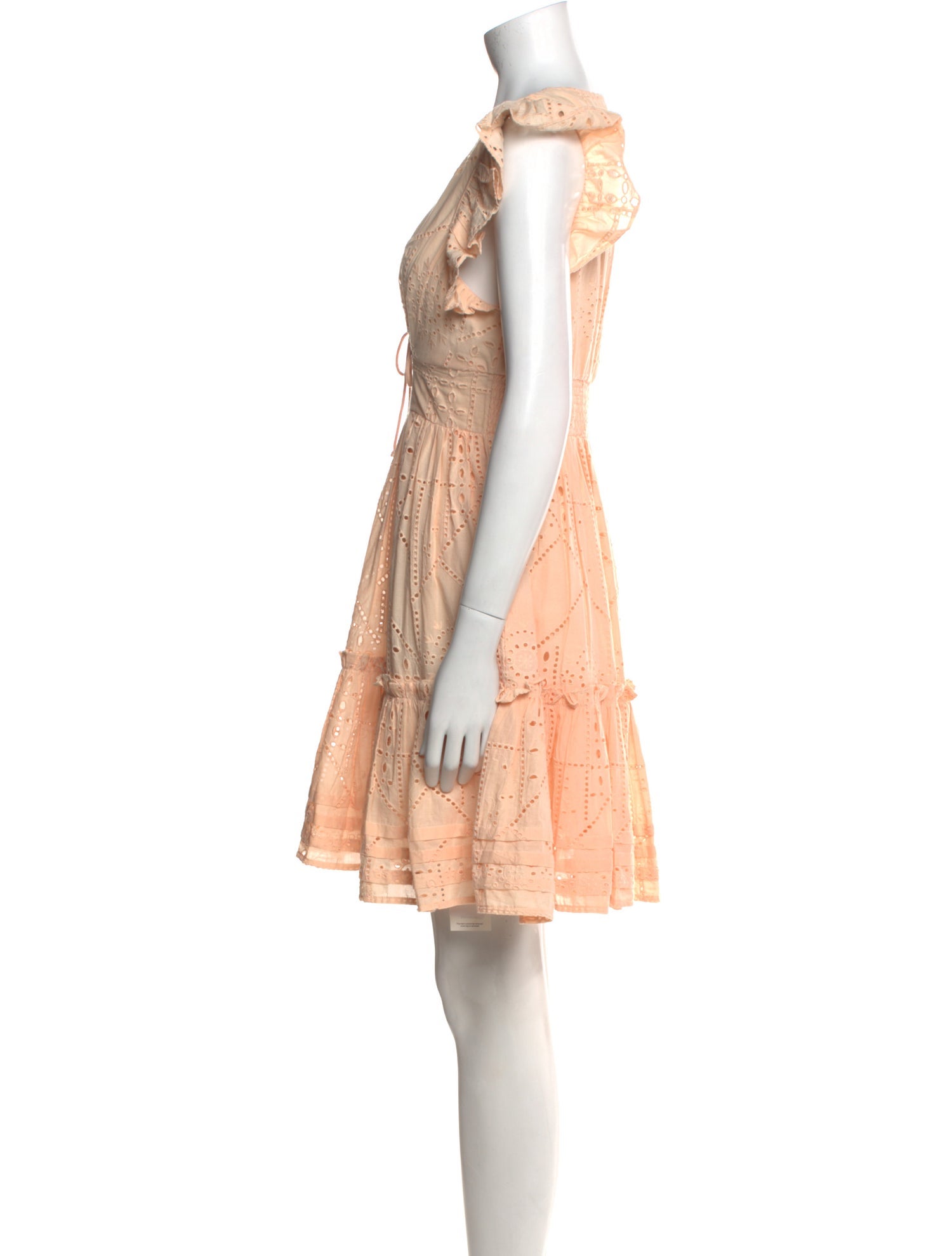 Cleobella V-Neck Mini Dress