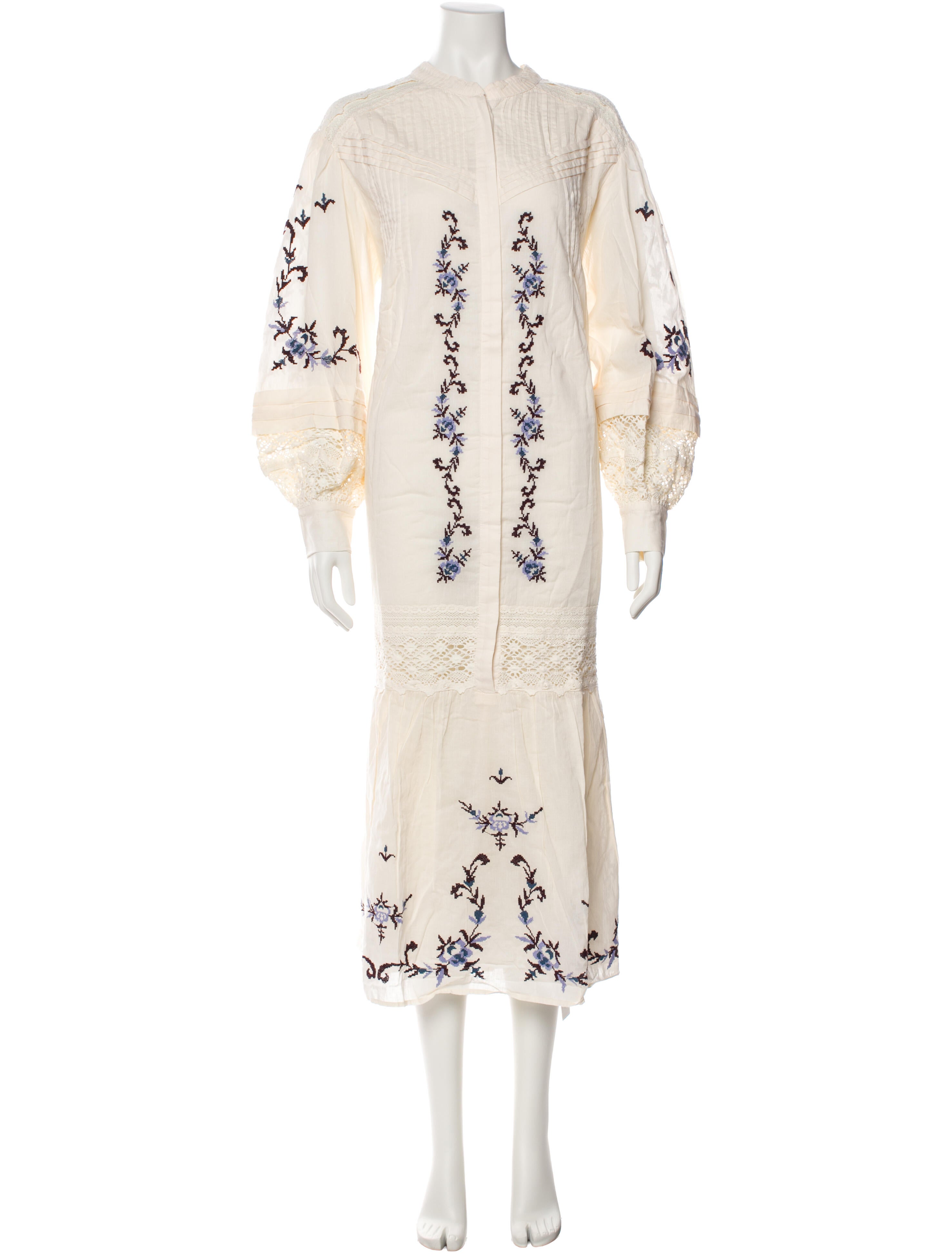 Cleobella Printed Long Dress w/ Tags