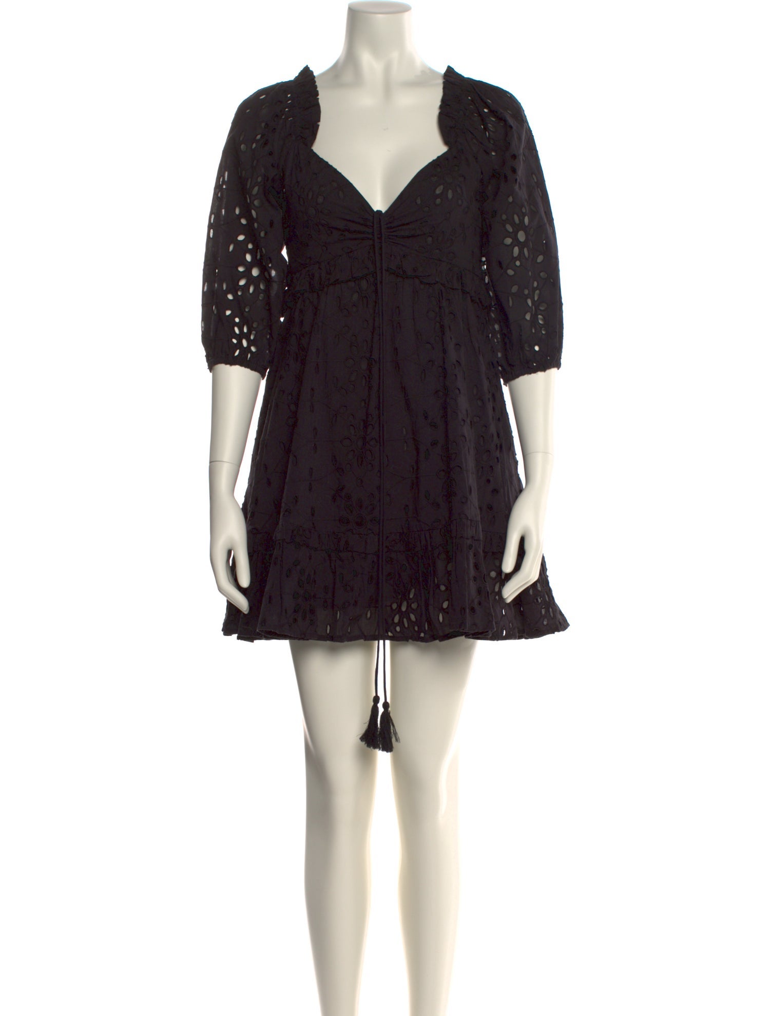 Cleobella V-Neck Mini Dress