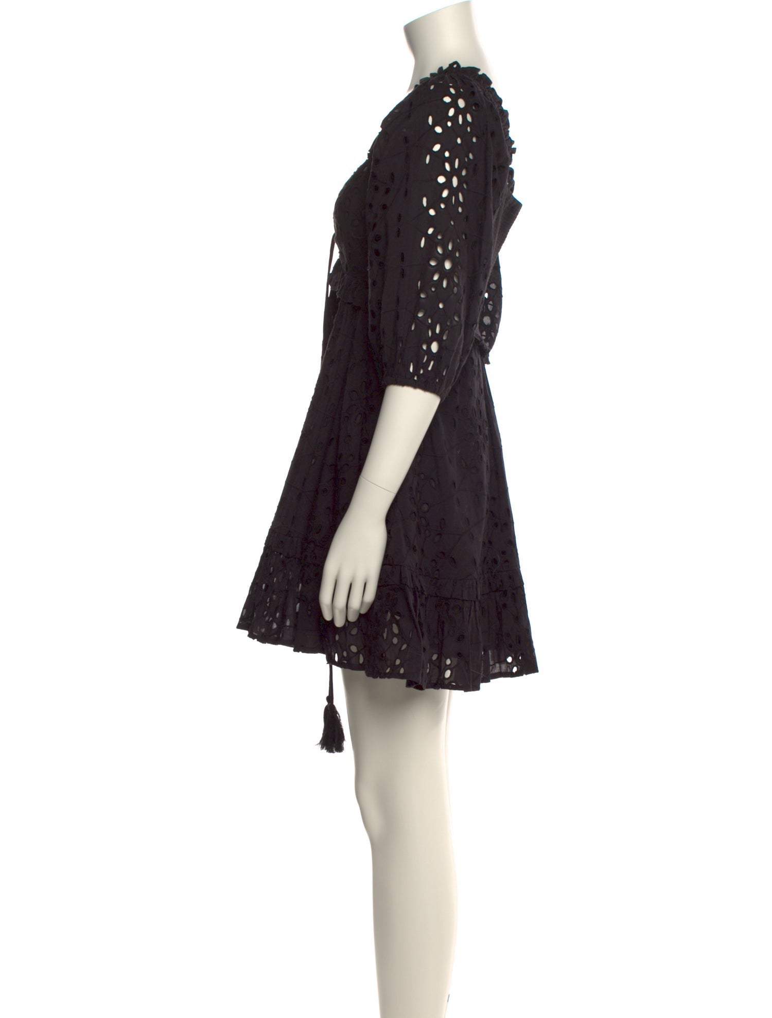 Cleobella V-Neck Mini Dress