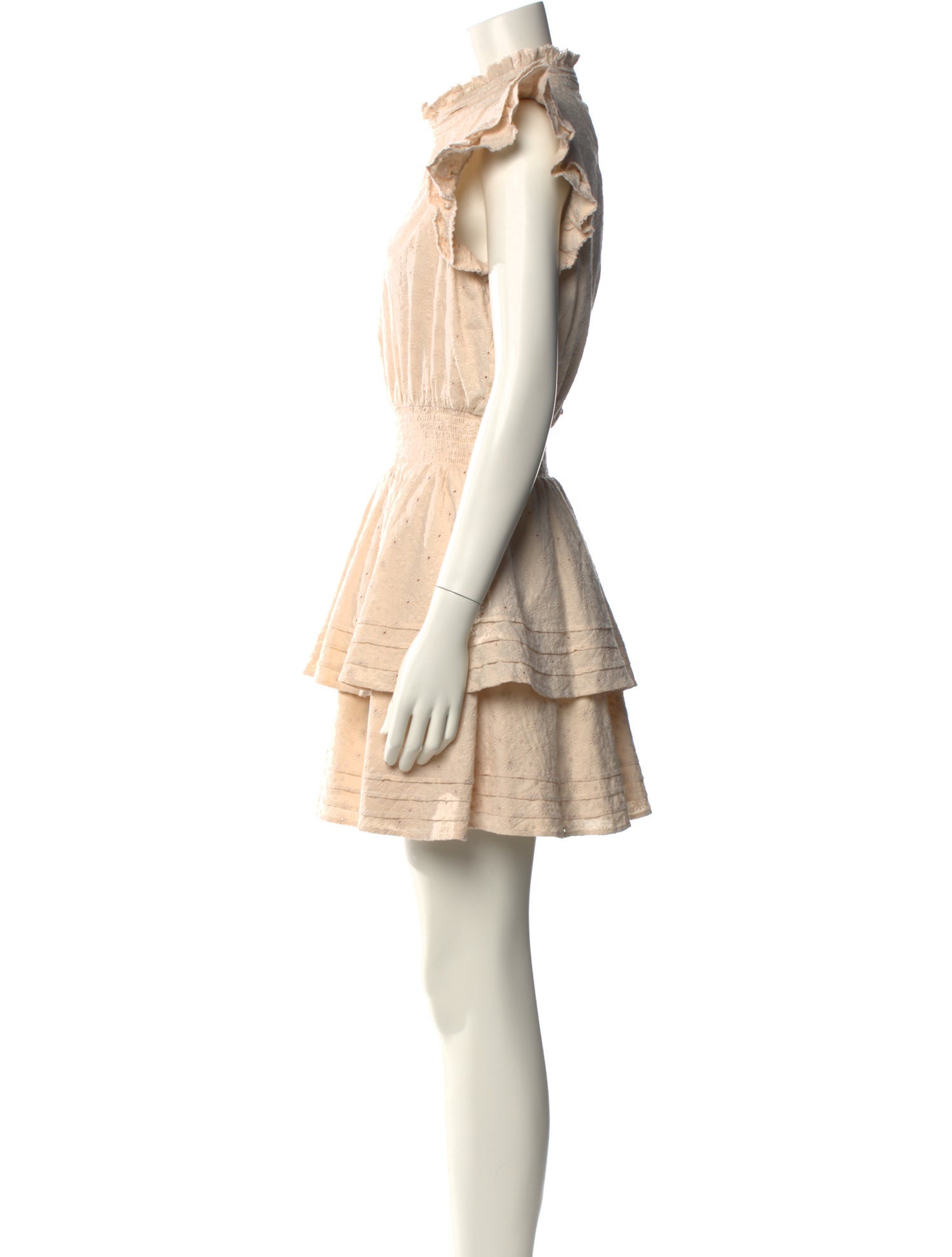 Cleobella Mock Neck Mini Dress