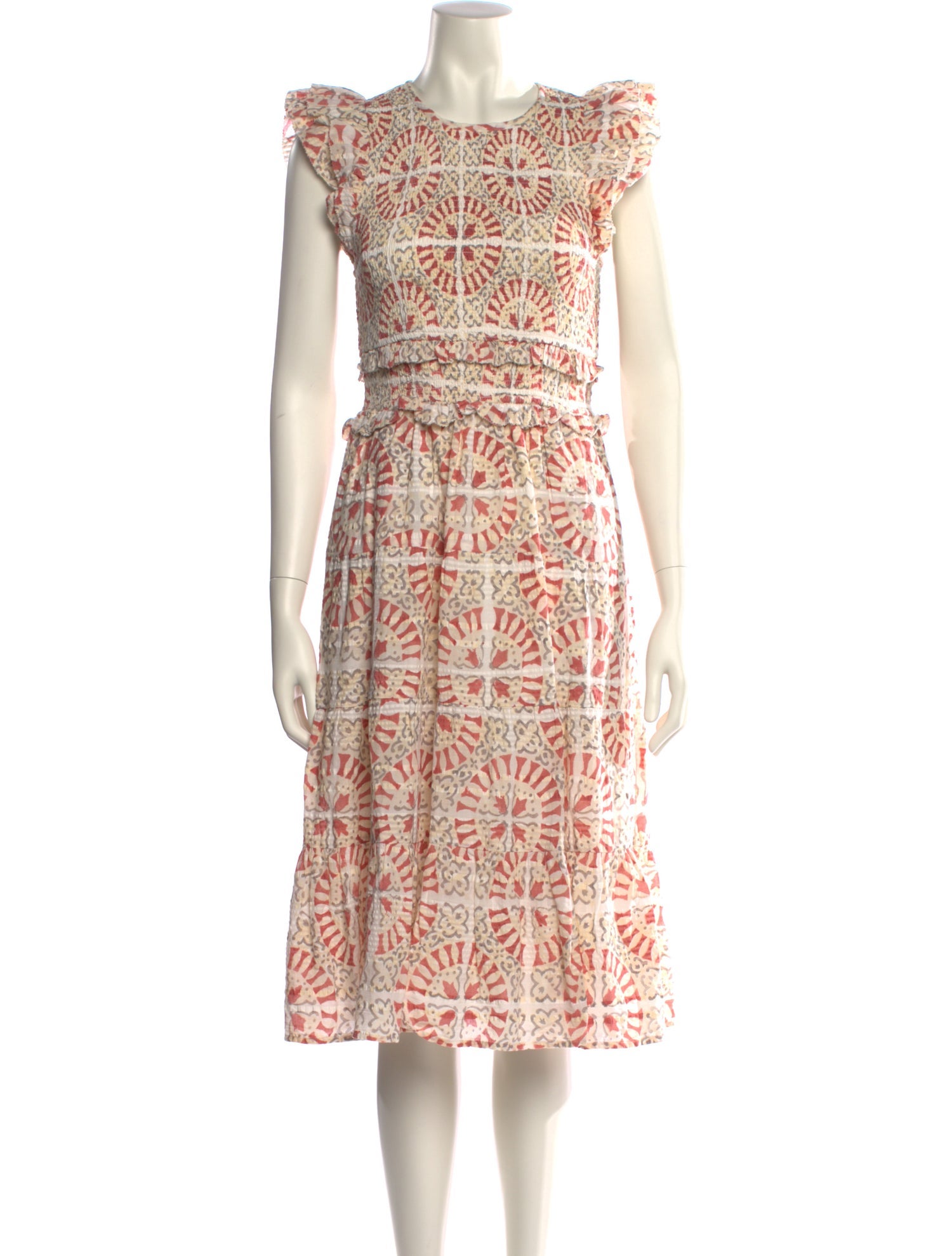 Cleobella Printed Midi Length Dress