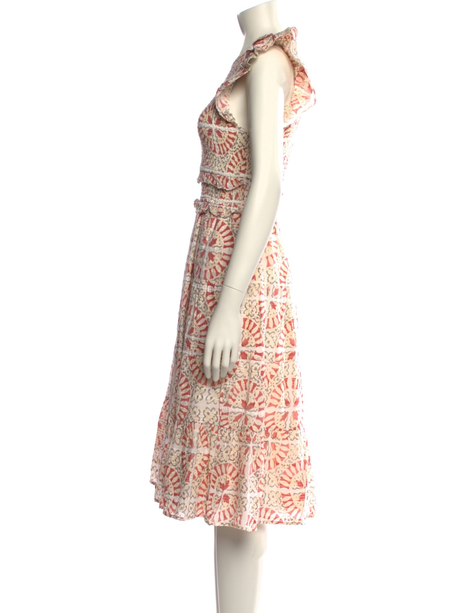 Cleobella Printed Midi Length Dress