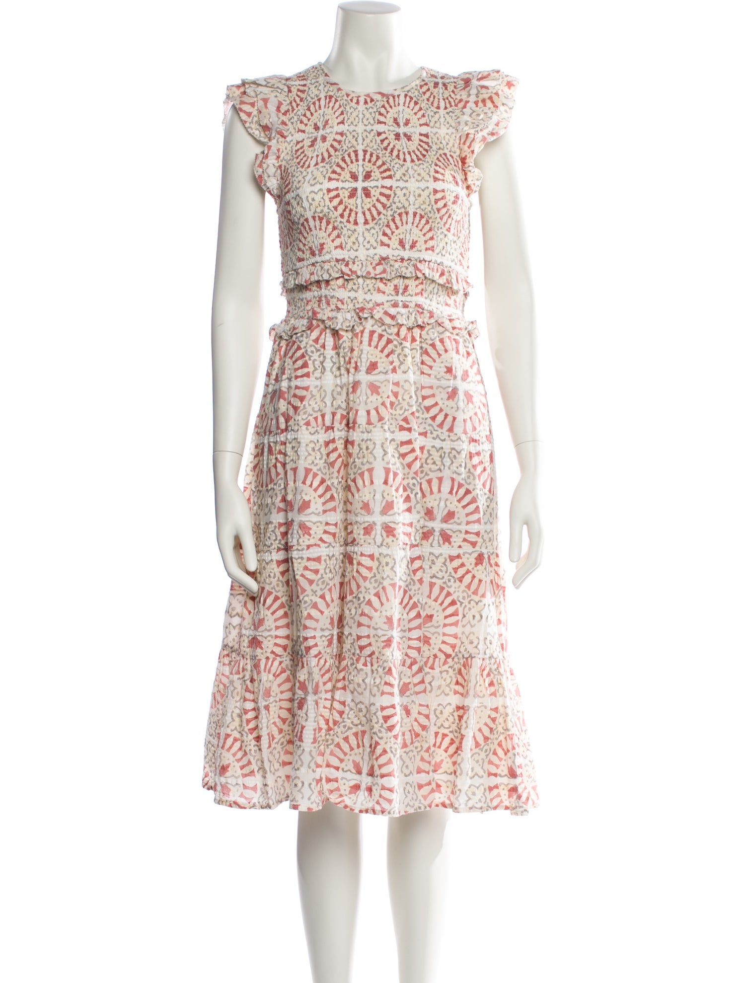 Cleobella Printed Midi Length Dress