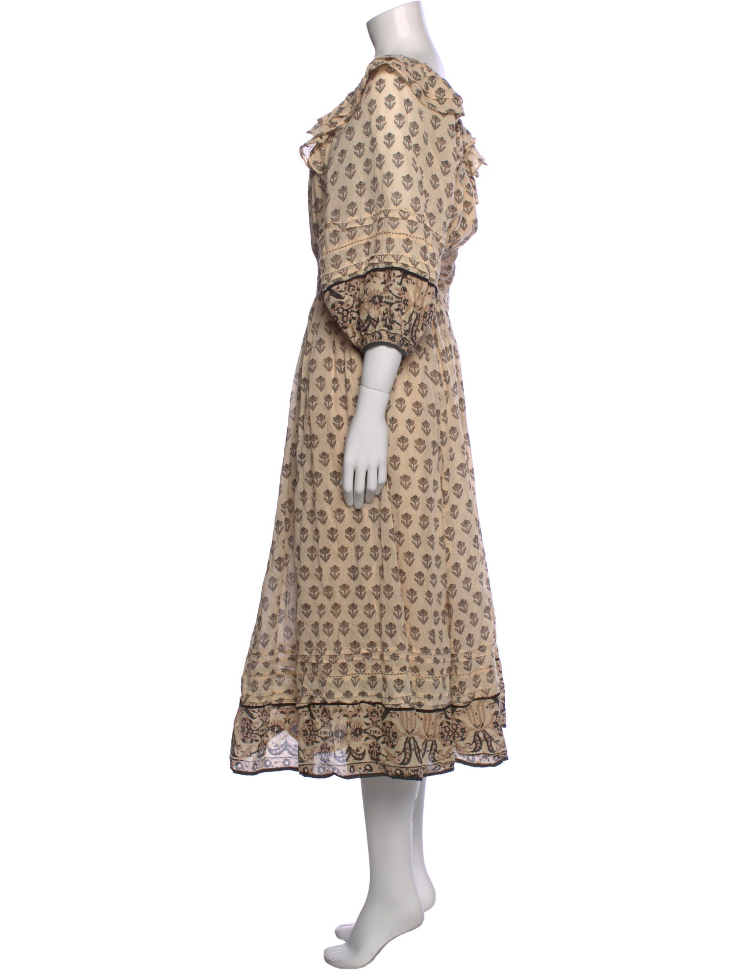 Cleobella Floral Print Long Dress