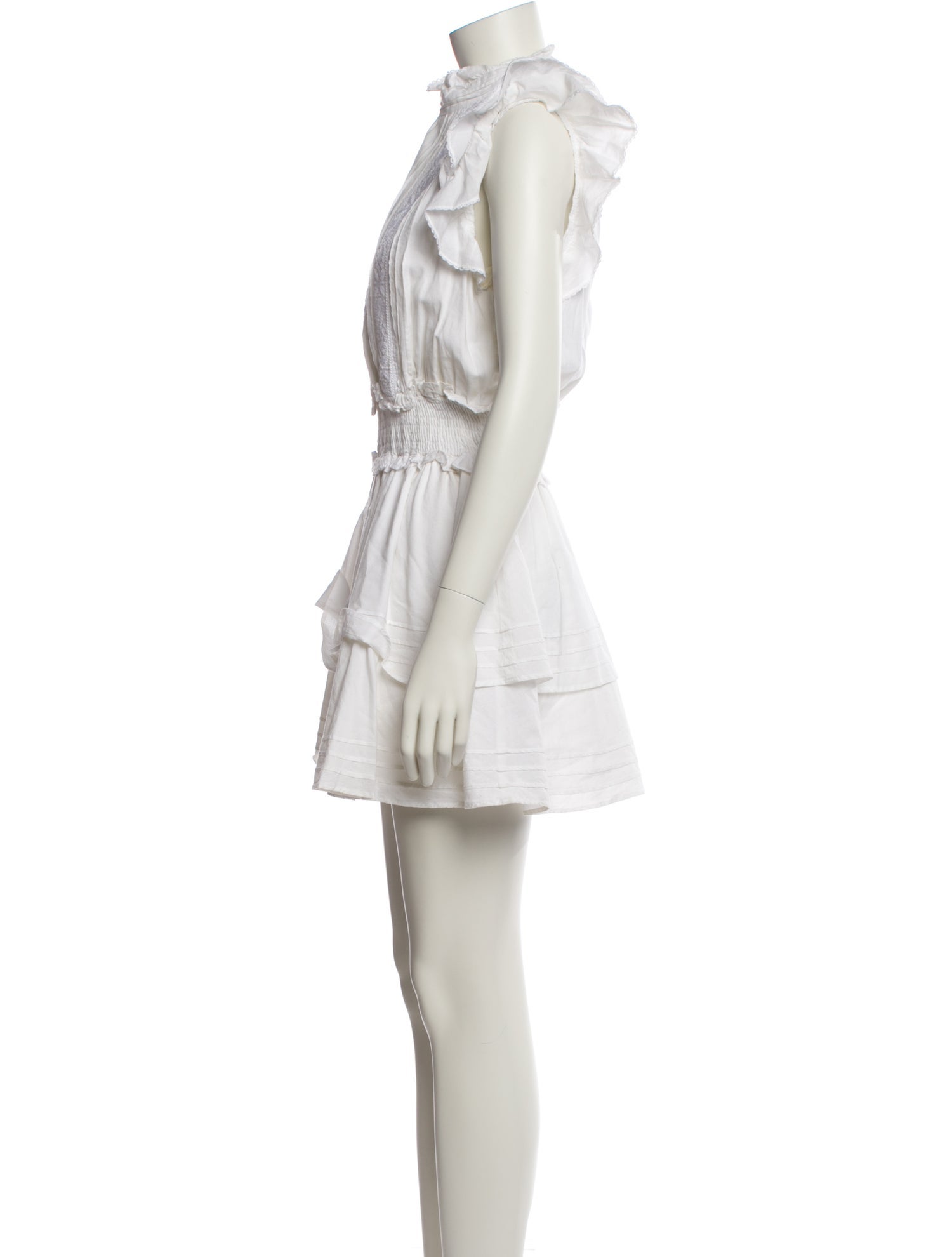 Cleobella Mock Neck Mini Dress