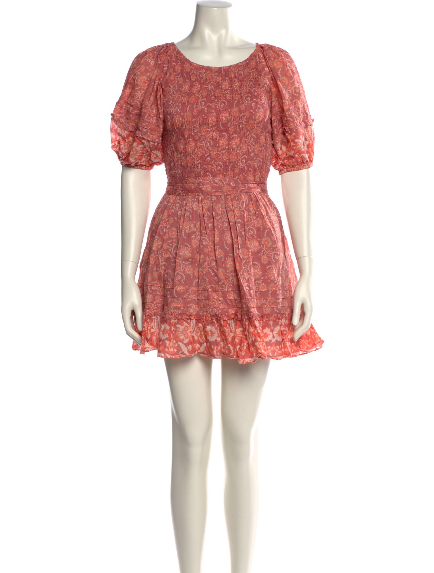 Cleobella Floral Print Mini Dress