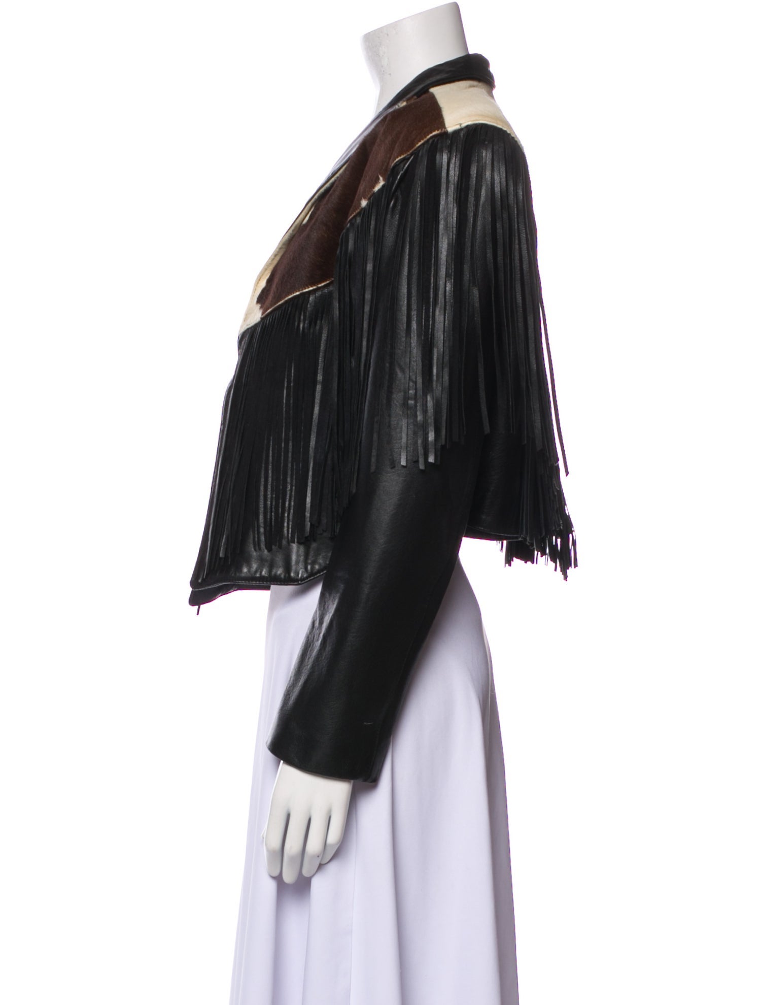 Continental Leather Fashions Vintage Leather Bolero