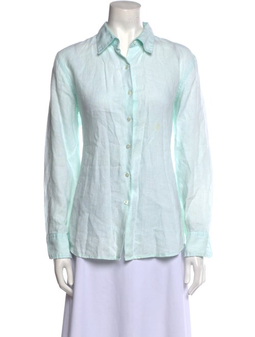 Claudio Milano Long Sleeve Button-Up Top