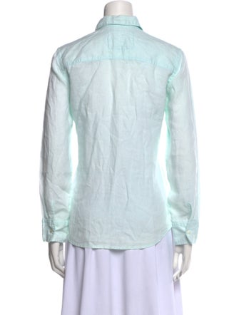 Claudio Milano Long Sleeve Button-Up Top