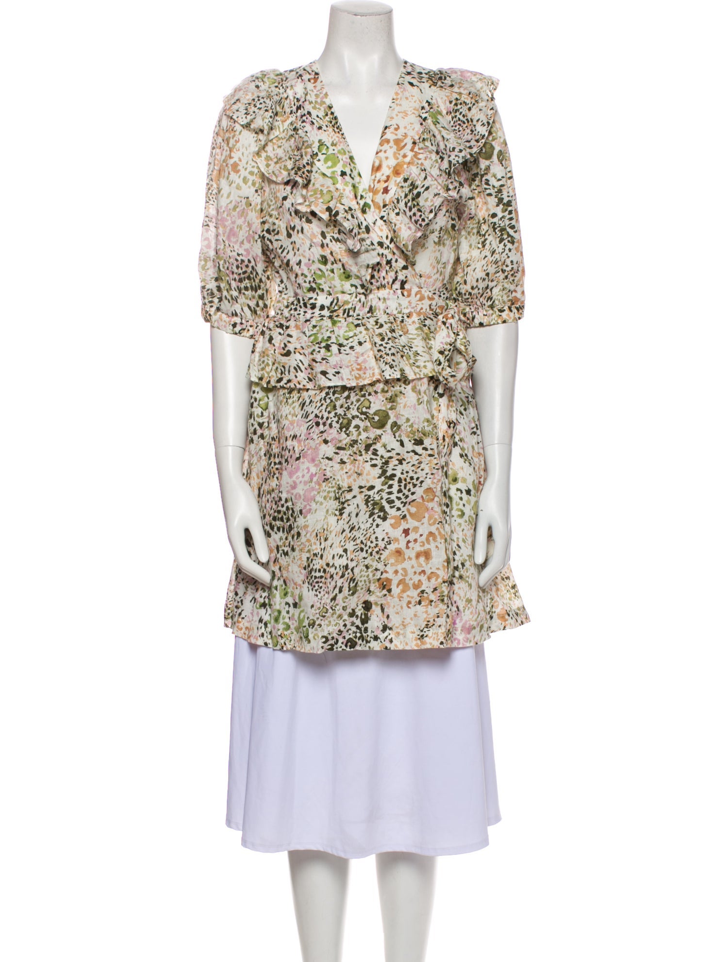 Christy Lynn Linen Mini Dress