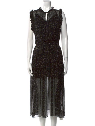 Christy Lynn Silk Long Dress