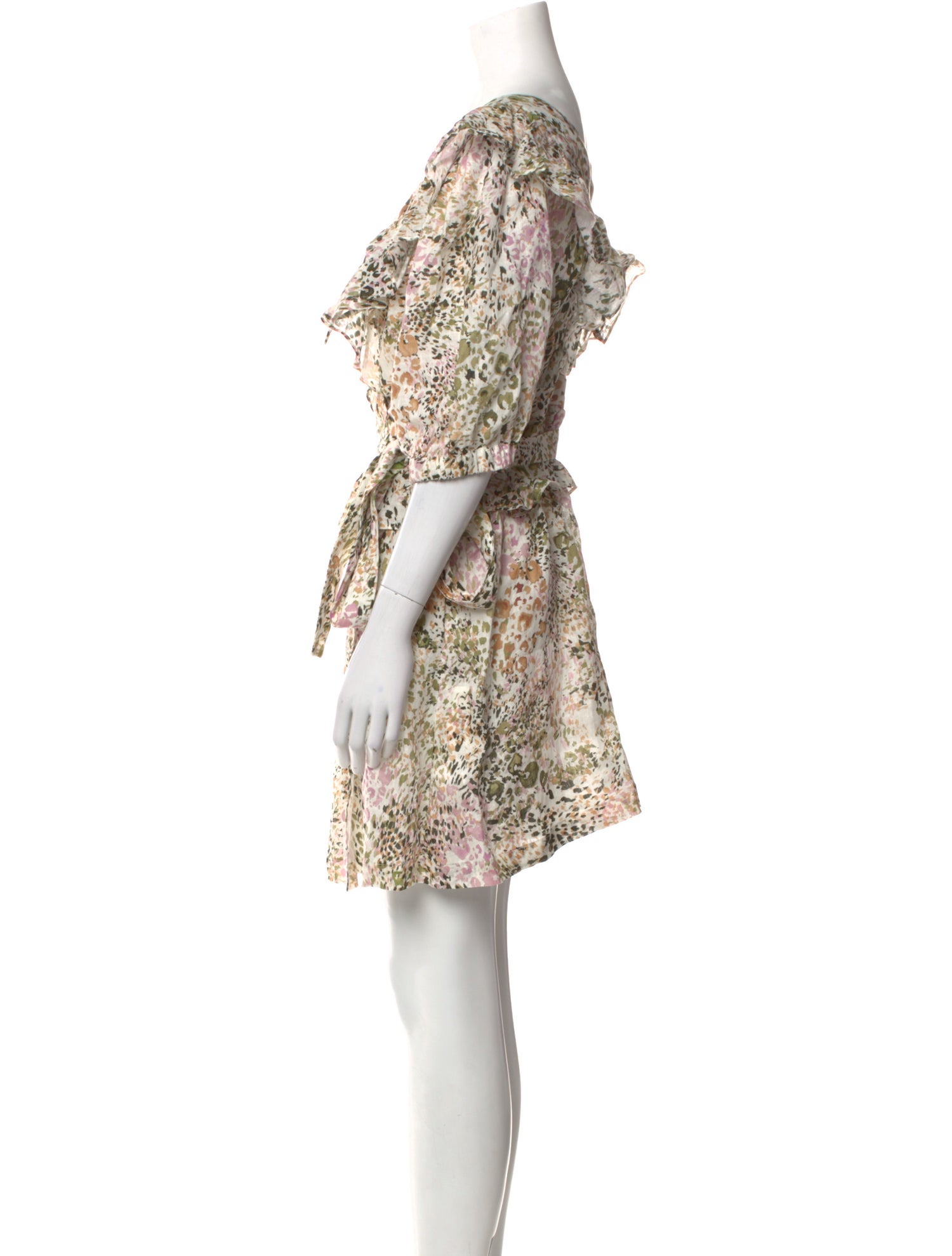 Christy Lynn Linen Mini Dress w/ Tags