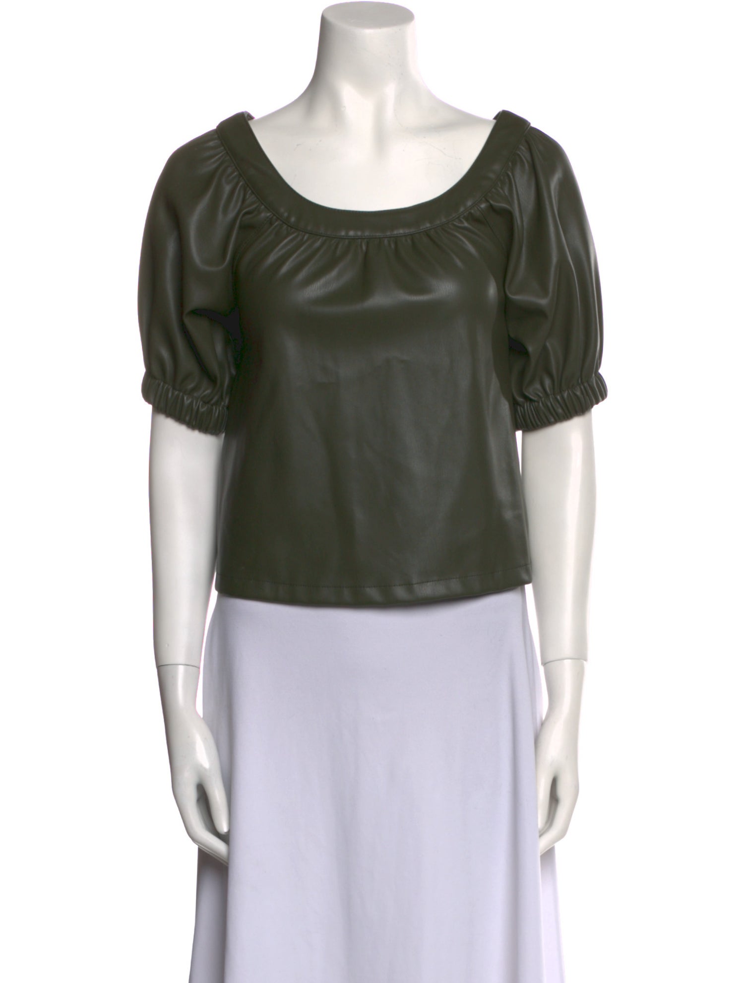 Christy Lynn Scoop Neck Short Sleeve Top