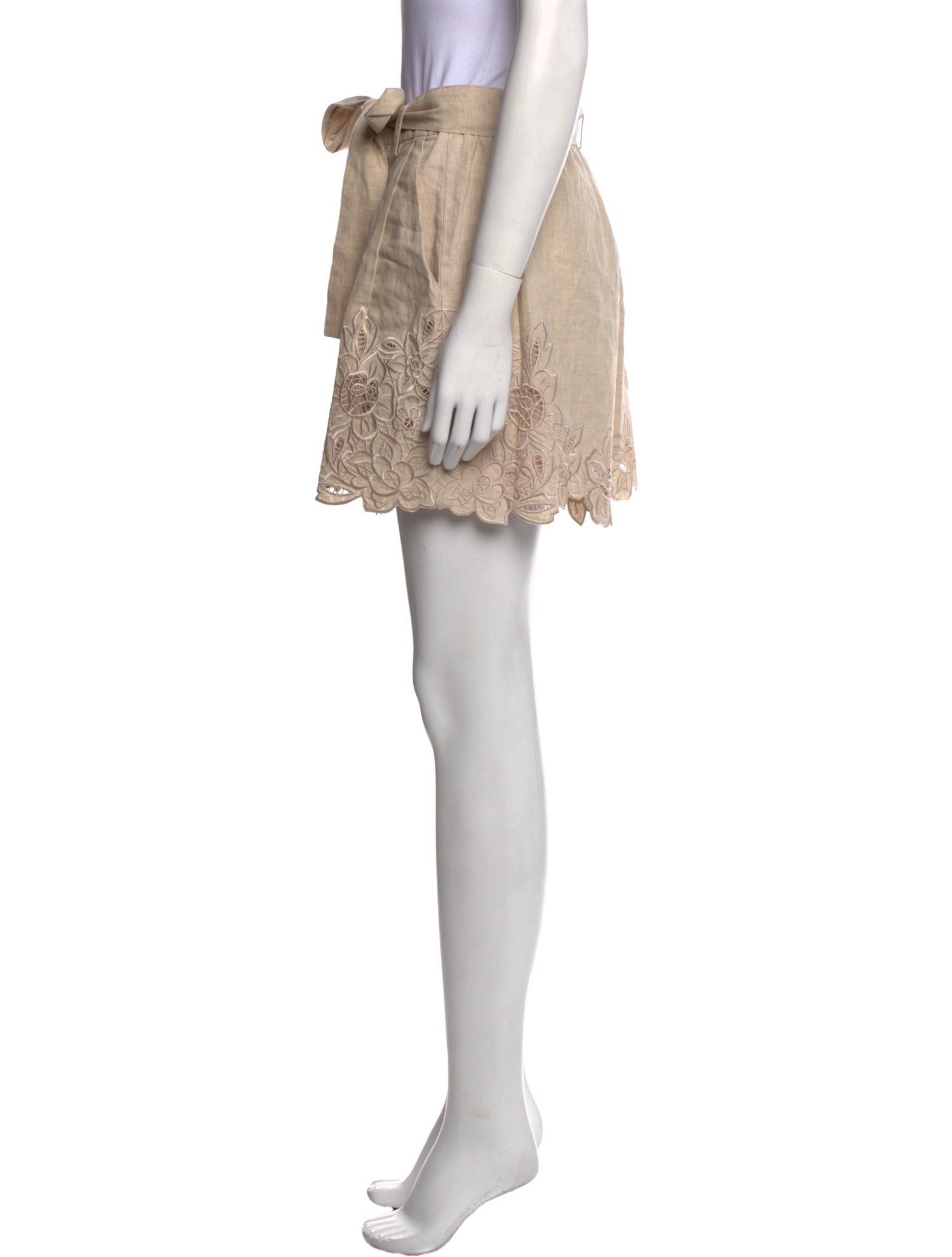 Christy Lynn Linen Mini Shorts w/ Tags