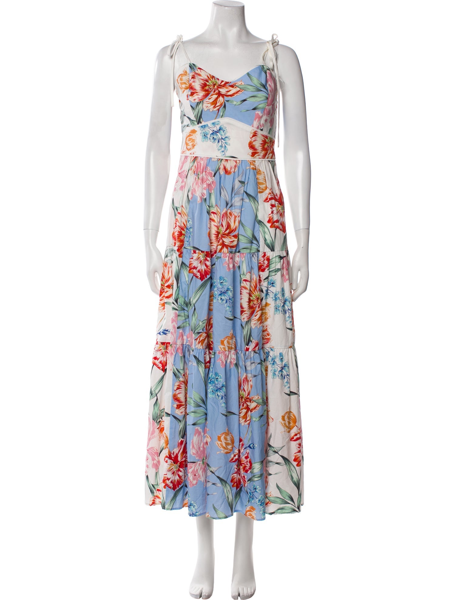 Christy Lynn Floral Print Long Dress