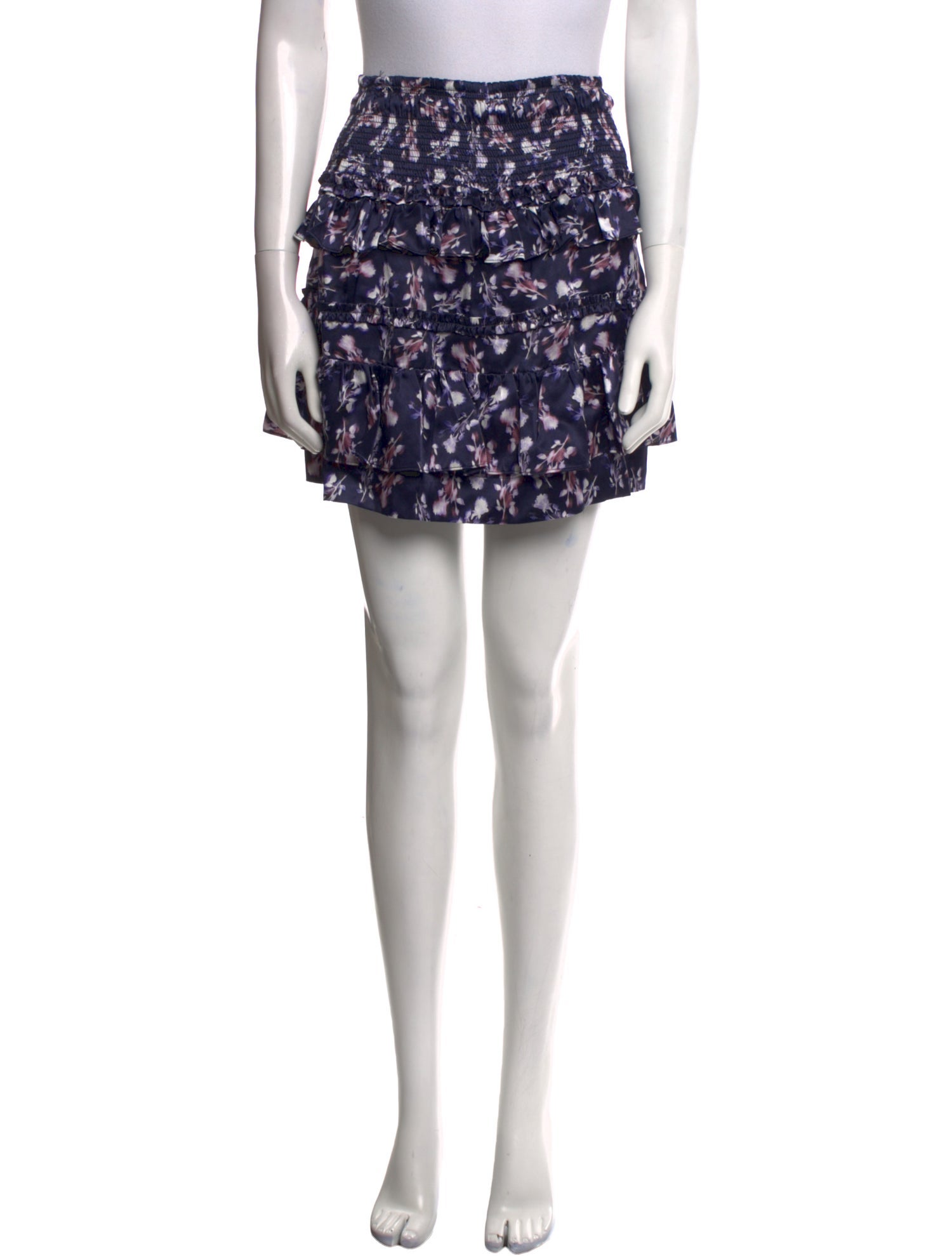 Christy Lynn Floral Print Mini Skirt