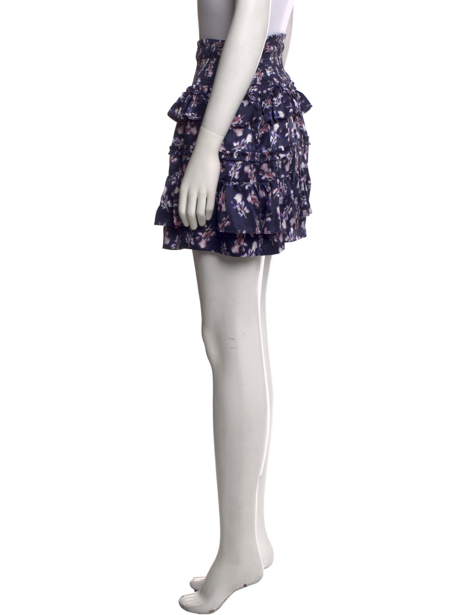 Christy Lynn Floral Print Mini Skirt