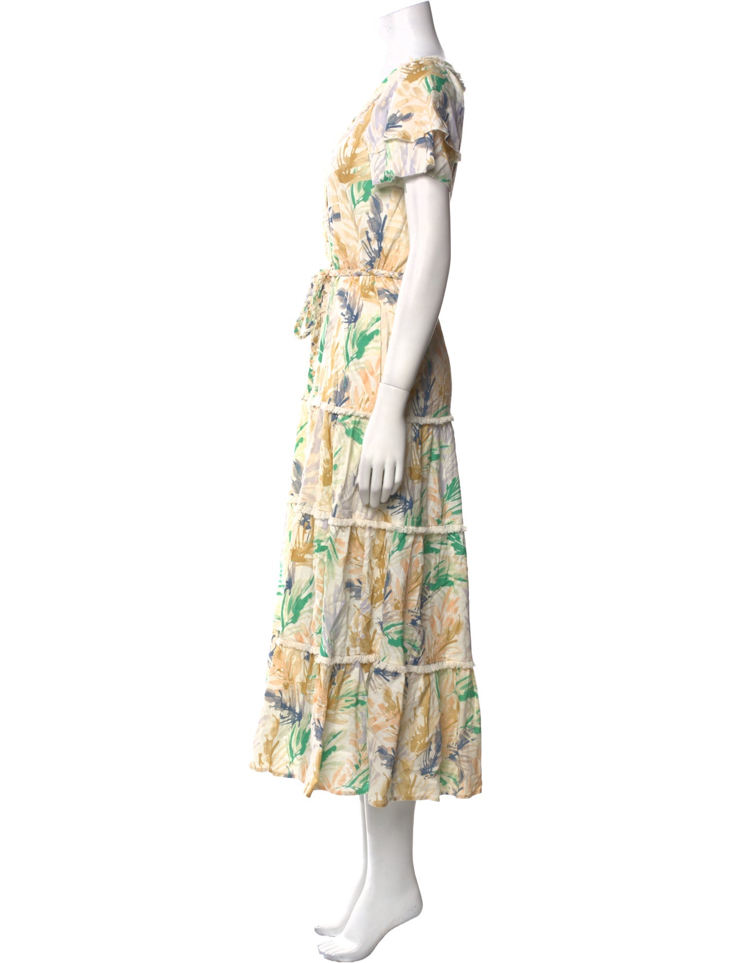 Christy Lynn Printed Long Dress
