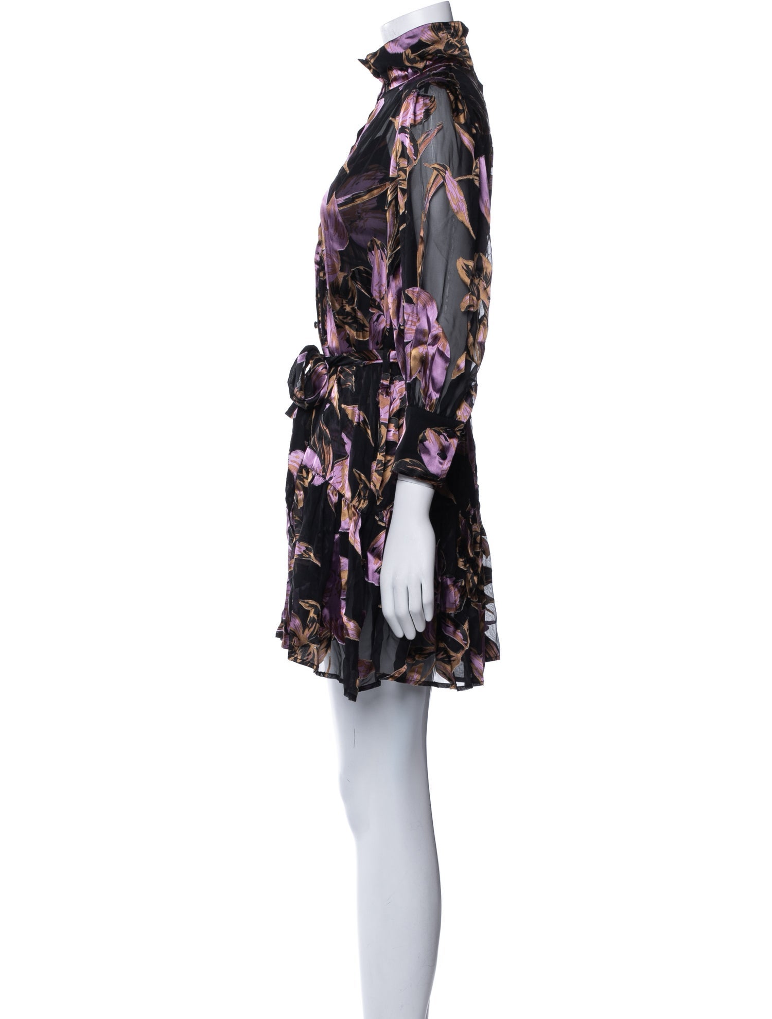 Christy Lynn Floral Print Mini Dress