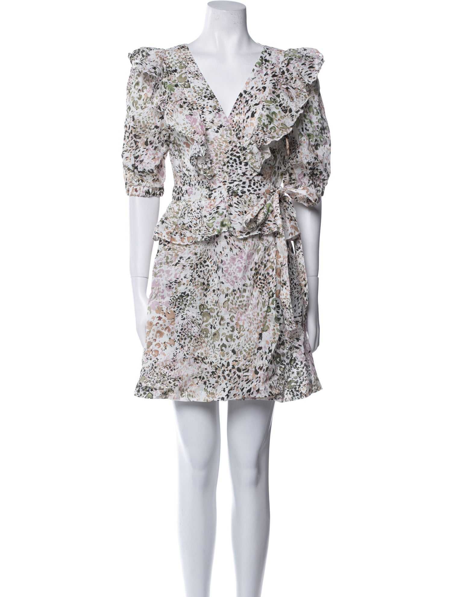 Christy Lynn Linen Mini Dress w/ Tags